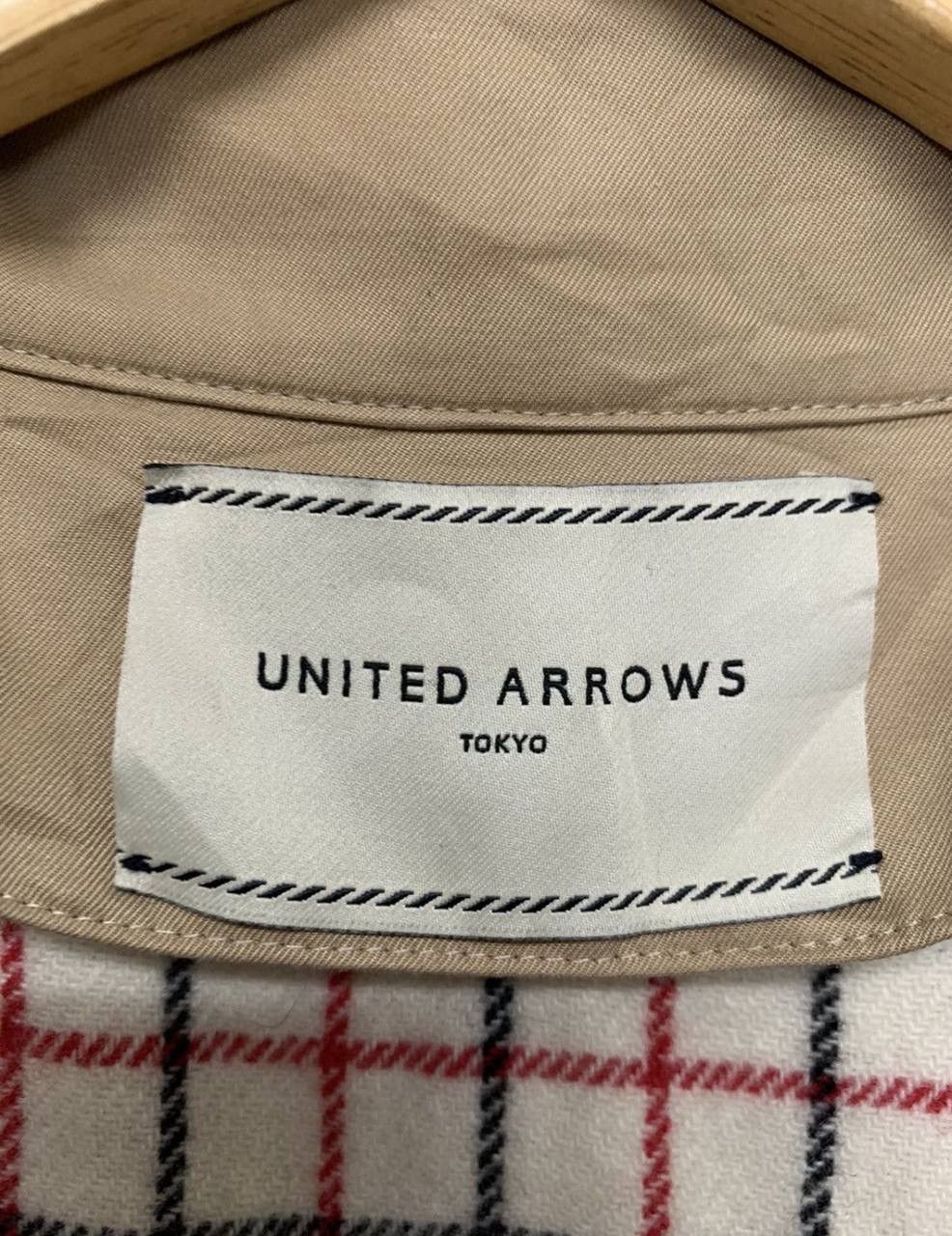 Japanese Brand × United Arrows United Arrows Tokyo Trench Double Lining Coat Long Jacket Size XS / US 0-2 / IT 36-38 - 9 Thumbnail