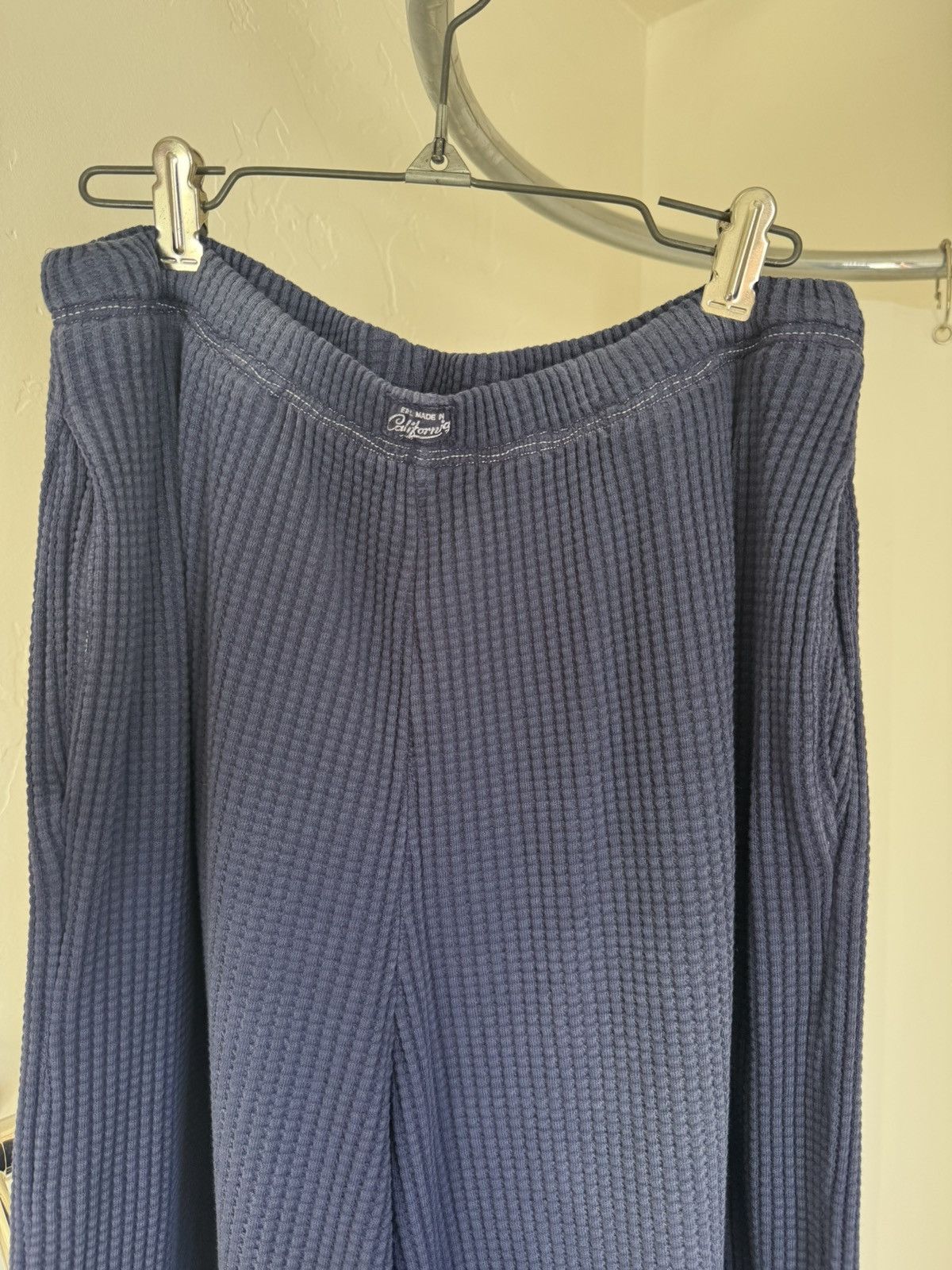 ERL ERL Navy California Waffle Pant Large Size US 34 / EU 50 - 7 Thumbnail