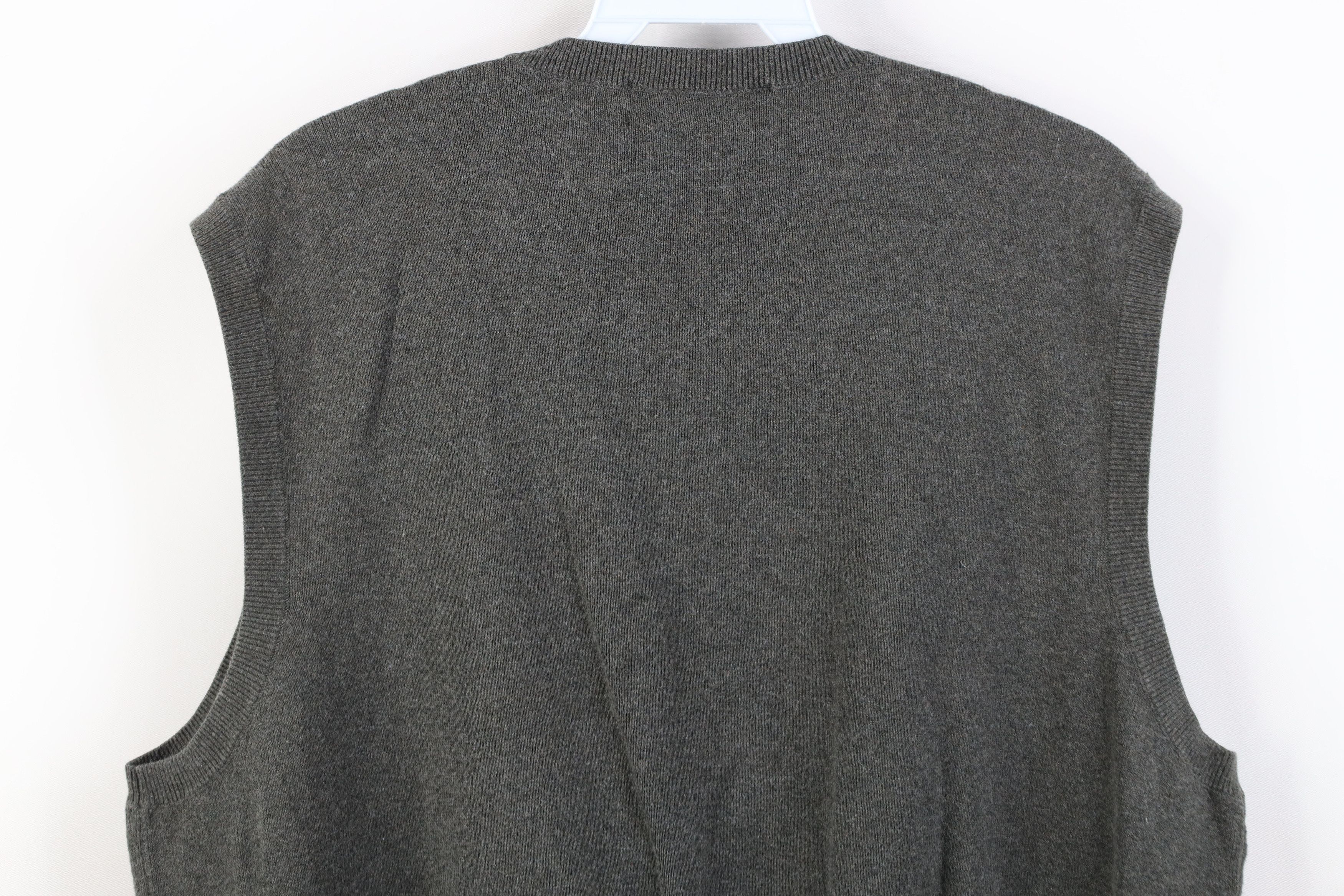 Polo Ralph Lauren Vintage 90s Y2K Polo Golf Ralph Lauren Sweater Vest Gray Size US L / EU 52-54 / 3 - 10 Thumbnail