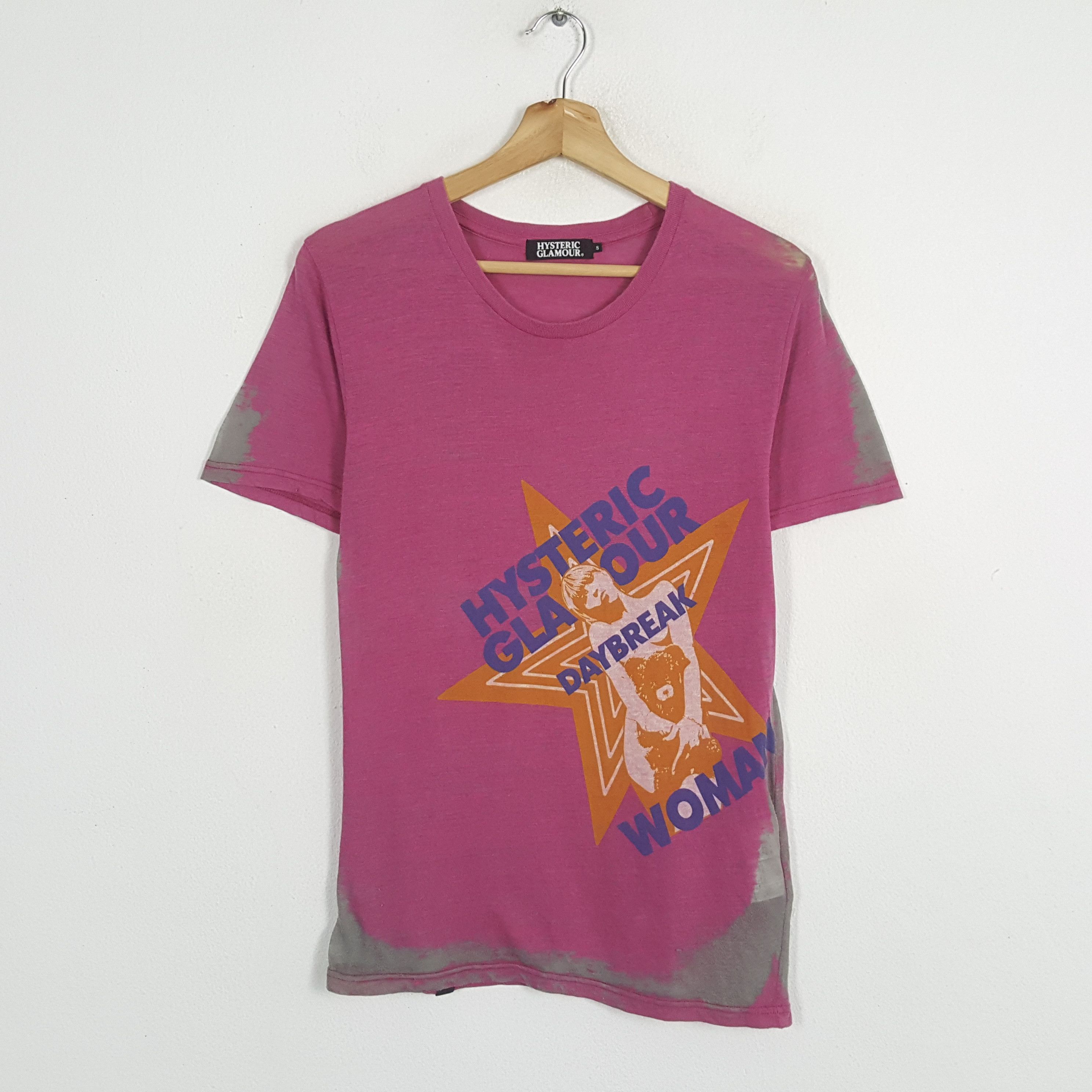 Hysteric Glamour × Japanese Brand × Vintage Vintage HYSTERIC GLAMOUR Japanese Fashion Brand T-Shirst Size US S / EU 44-46 / 1 - 1 Thumbnail