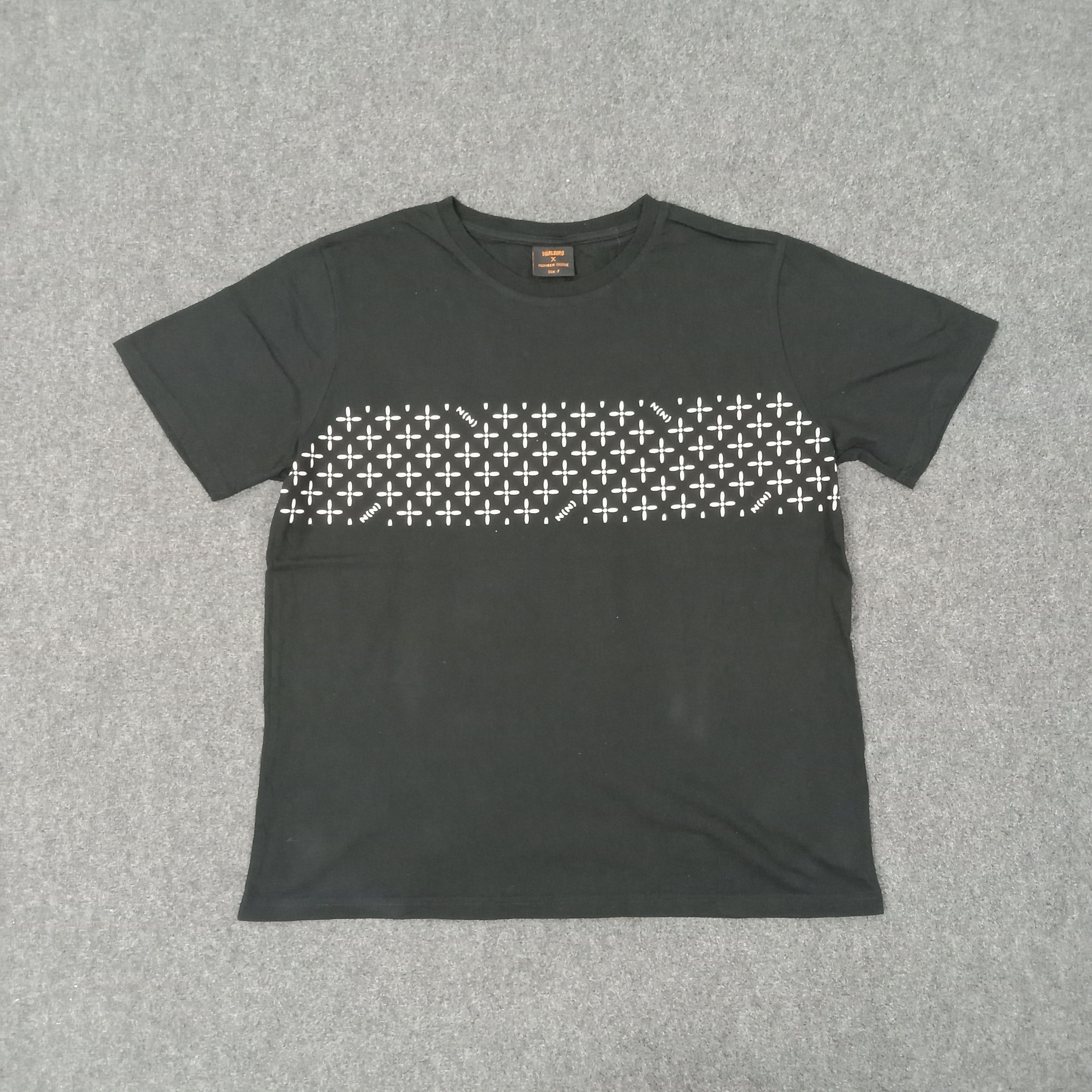 Number (N)ine Marlboro x Number Nine Custom Logo Tshirt C223N60 Size US L / EU 52-54 / 3 - 4 Thumbnail