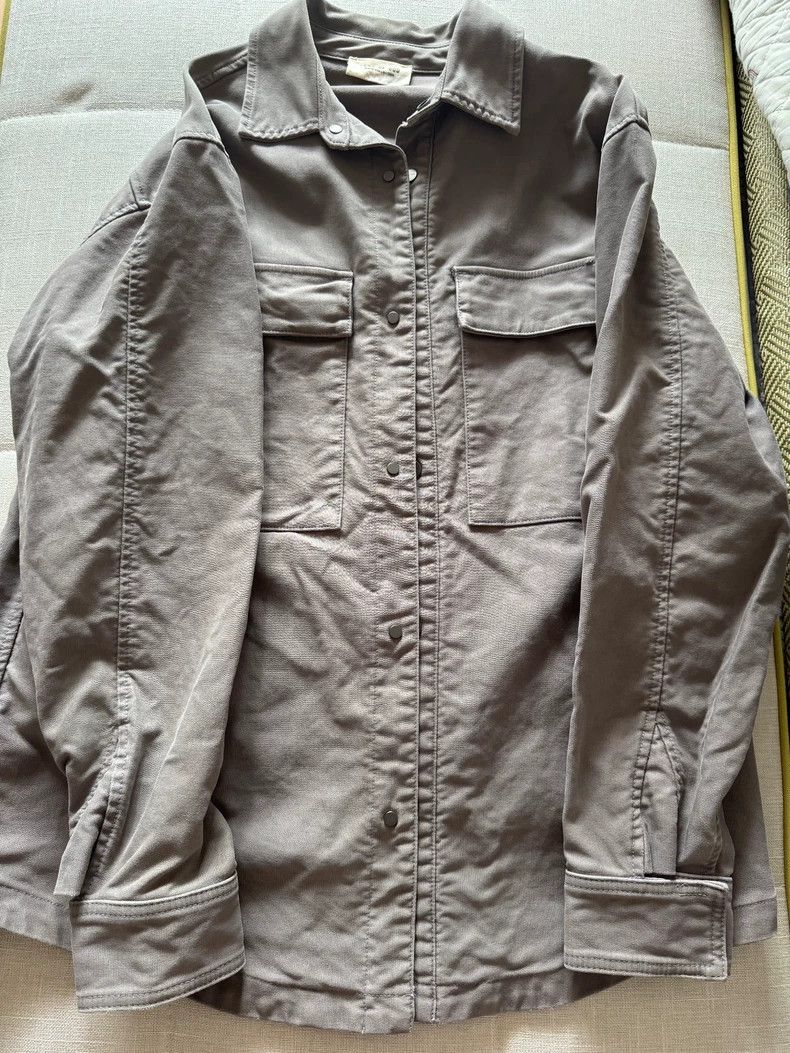 Fear of God Fear of God 6th gray denim jacket Size US M / EU 48-50 / 2 - 1 Thumbnail