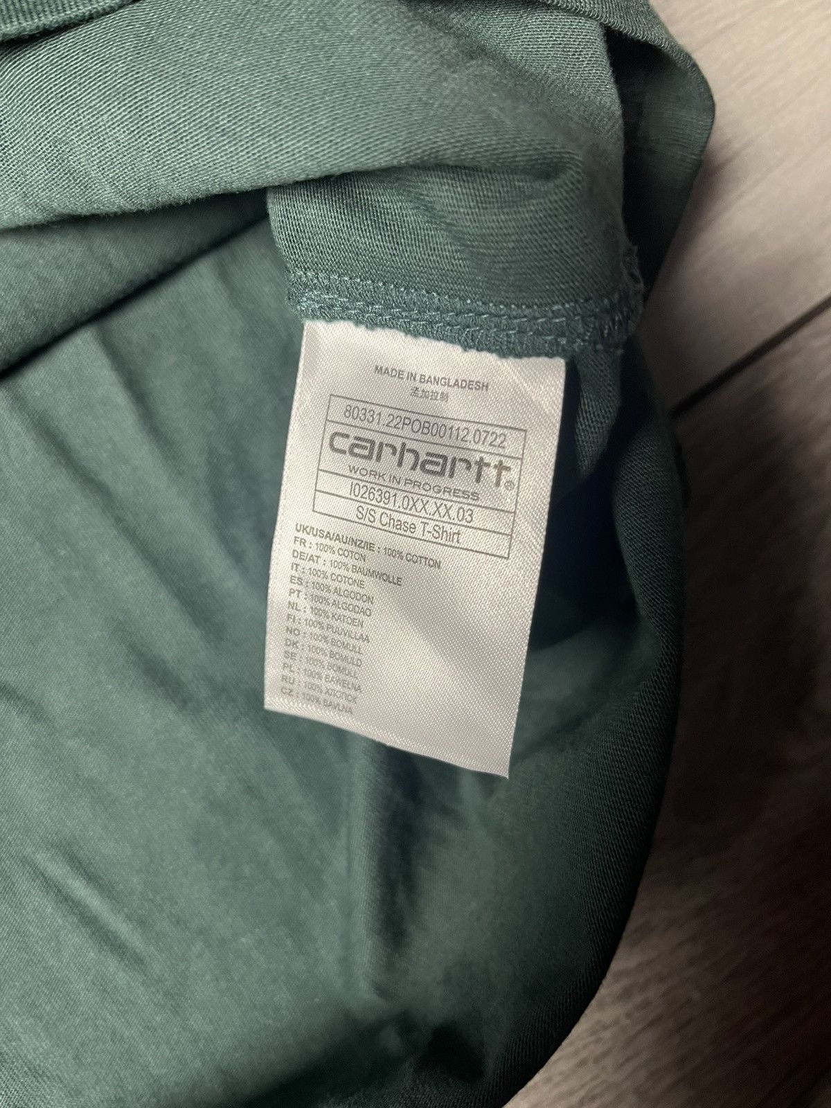 Carhartt Carhartt wip ss chase Tshirt size XLarge Size US XL / EU 56 / 4 - 4 Thumbnail