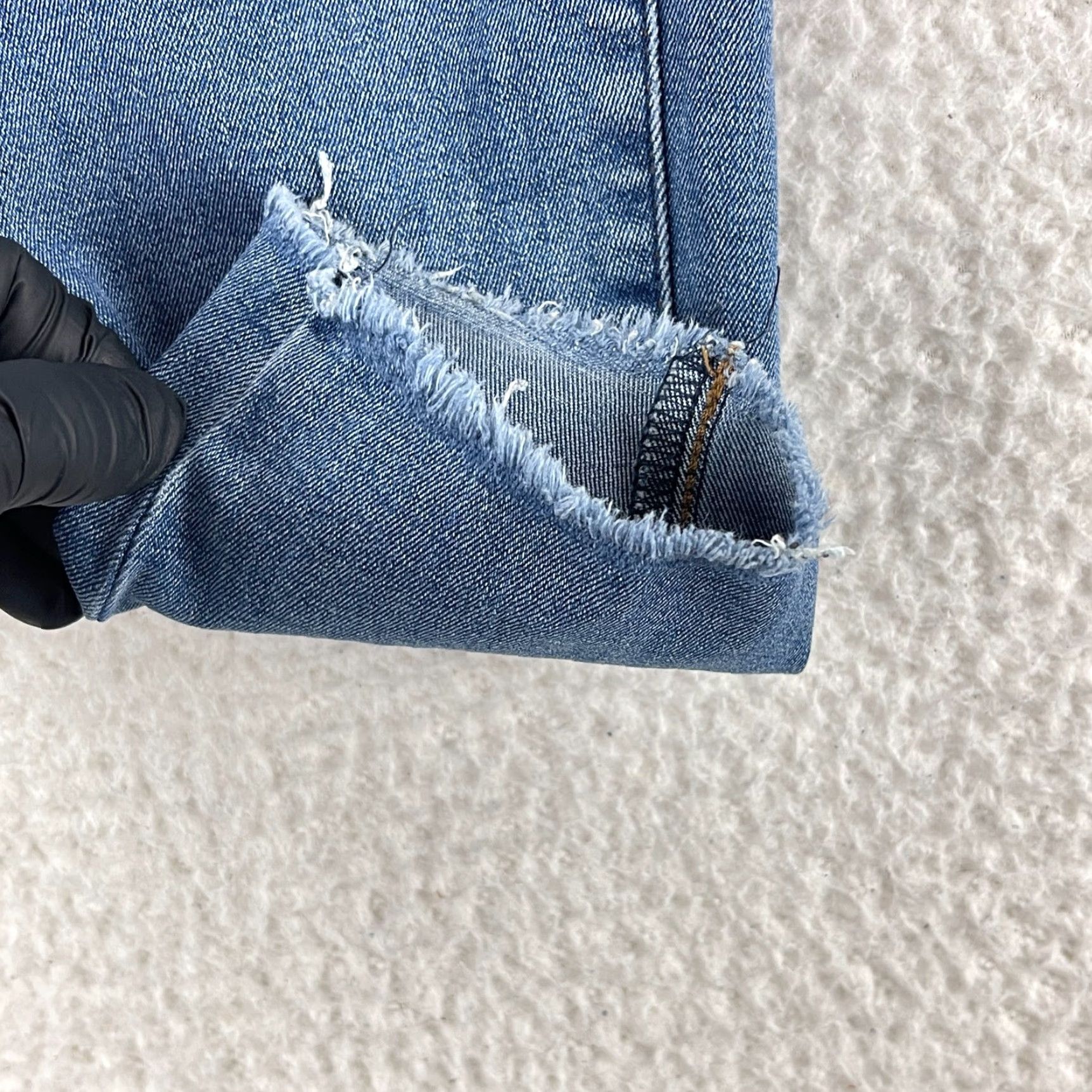 Everlane Everlane Jeans Womens Size 30 Blue denim High Rise Skinny Ankle Raw Hem Casual Size 30" / US 8 / IT 44 - 5 Thumbnail