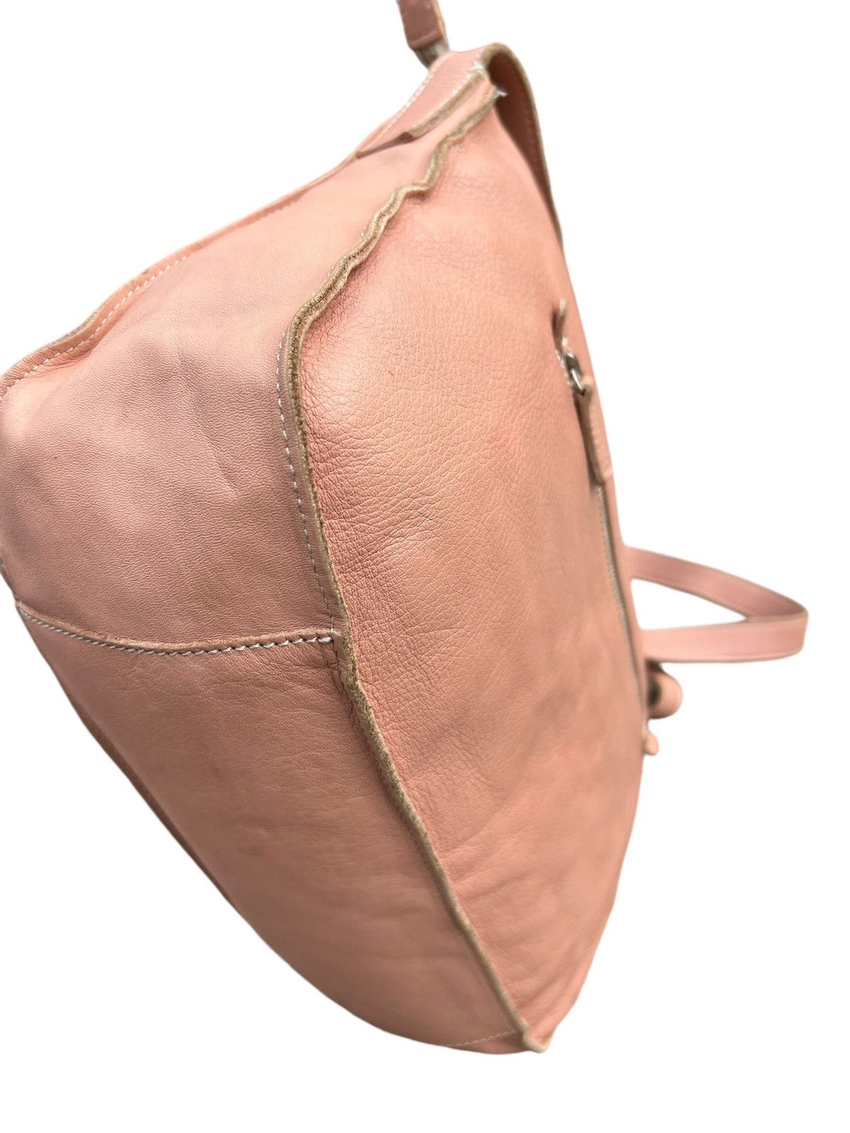 Leather Vintage Margaret Howell Scratches Patina Cowhide Leather Bag Size ONE SIZE - 12 Thumbnail