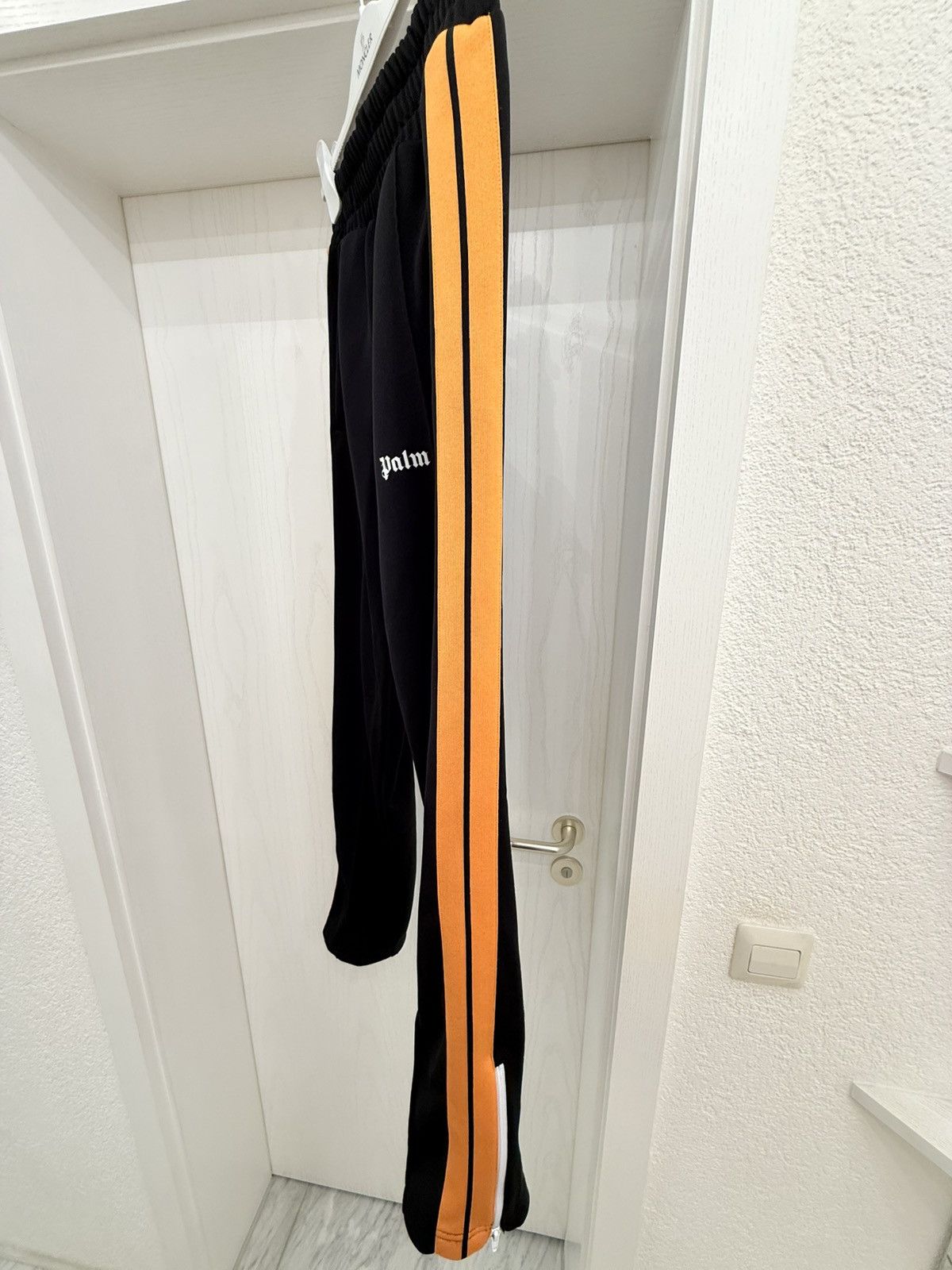 Palm Angels Palm Angels x Breuninger Logo Track Pants Black Orange S Size US 30 / EU 46 - 3 Thumbnail