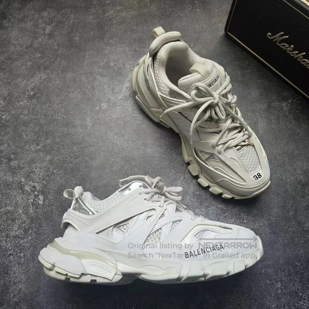 Balenciaga balenciaga track sneakers in white size 38. Size US 6 / EU 39 - 6 Thumbnail