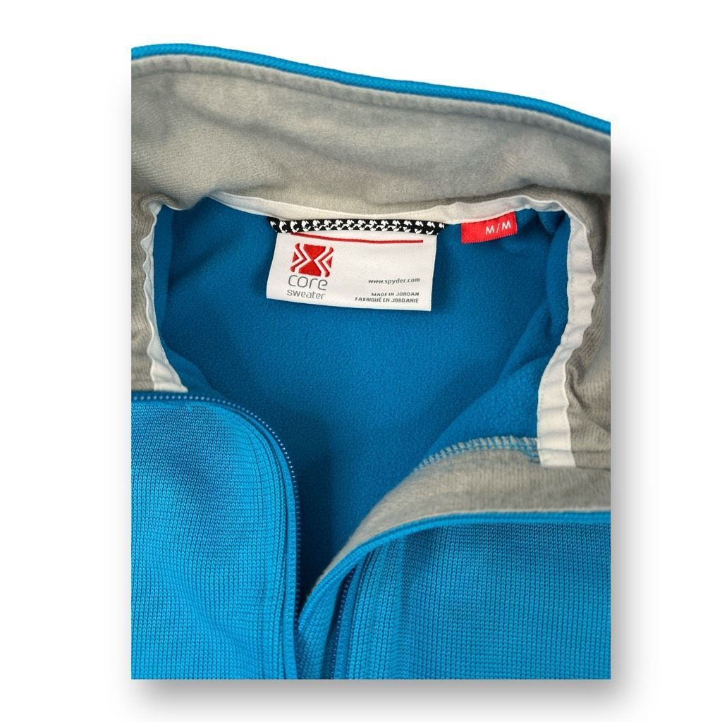 Spyder Spyder Sweater Core Full Zip Blue Jacket Size Medium Size M / US 6-8 / IT 42-44 - 6 Thumbnail