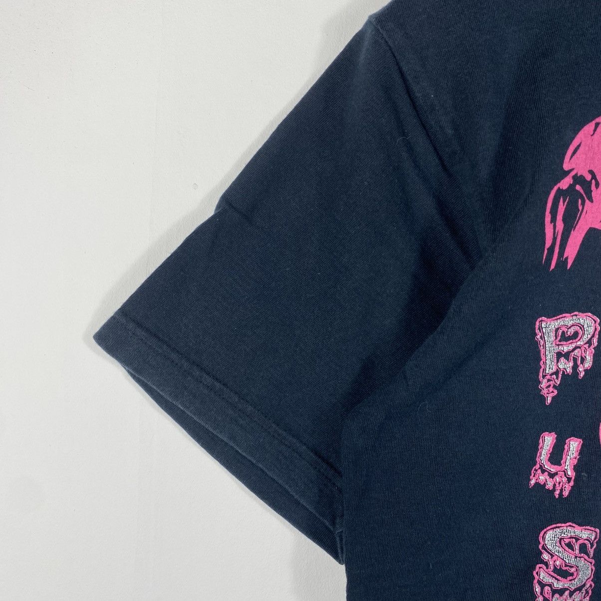 Band Tees Vintage 00's PUS*Y ROCK Musical Rock Band Skeleton Tee Shirt Size US M / EU 48-50 / 2 - 3 Thumbnail
