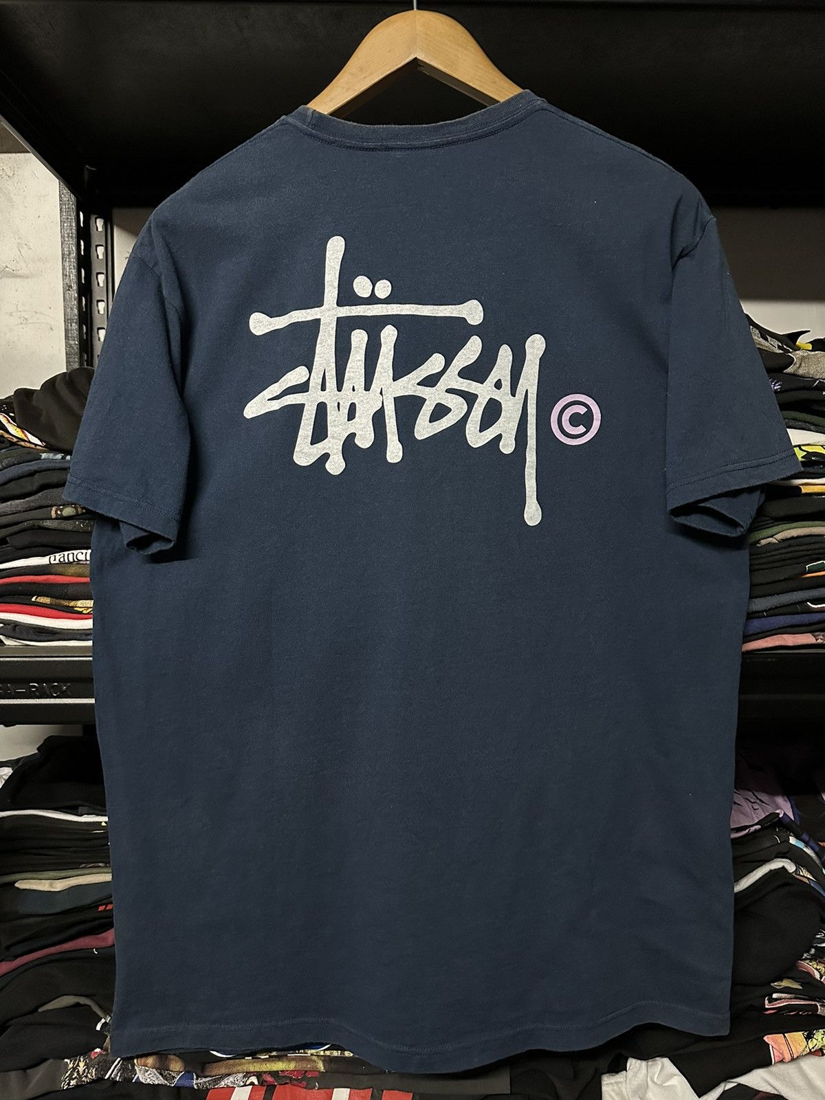 Stussy × Vintage Vintage Stussy Streetwear Sun Faded Tee Size US XL / EU 56 / 4 - 1 Thumbnail