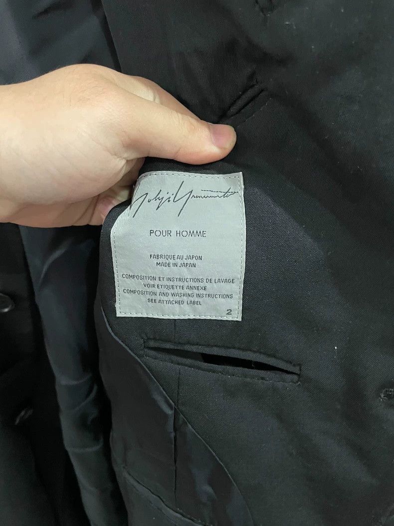 Yohji Yamamoto Yohji Yamamoto 2006 Baroque Long Jacket with Cutout Wounds Size US M / EU 48-50 / 2 - 4 Thumbnail