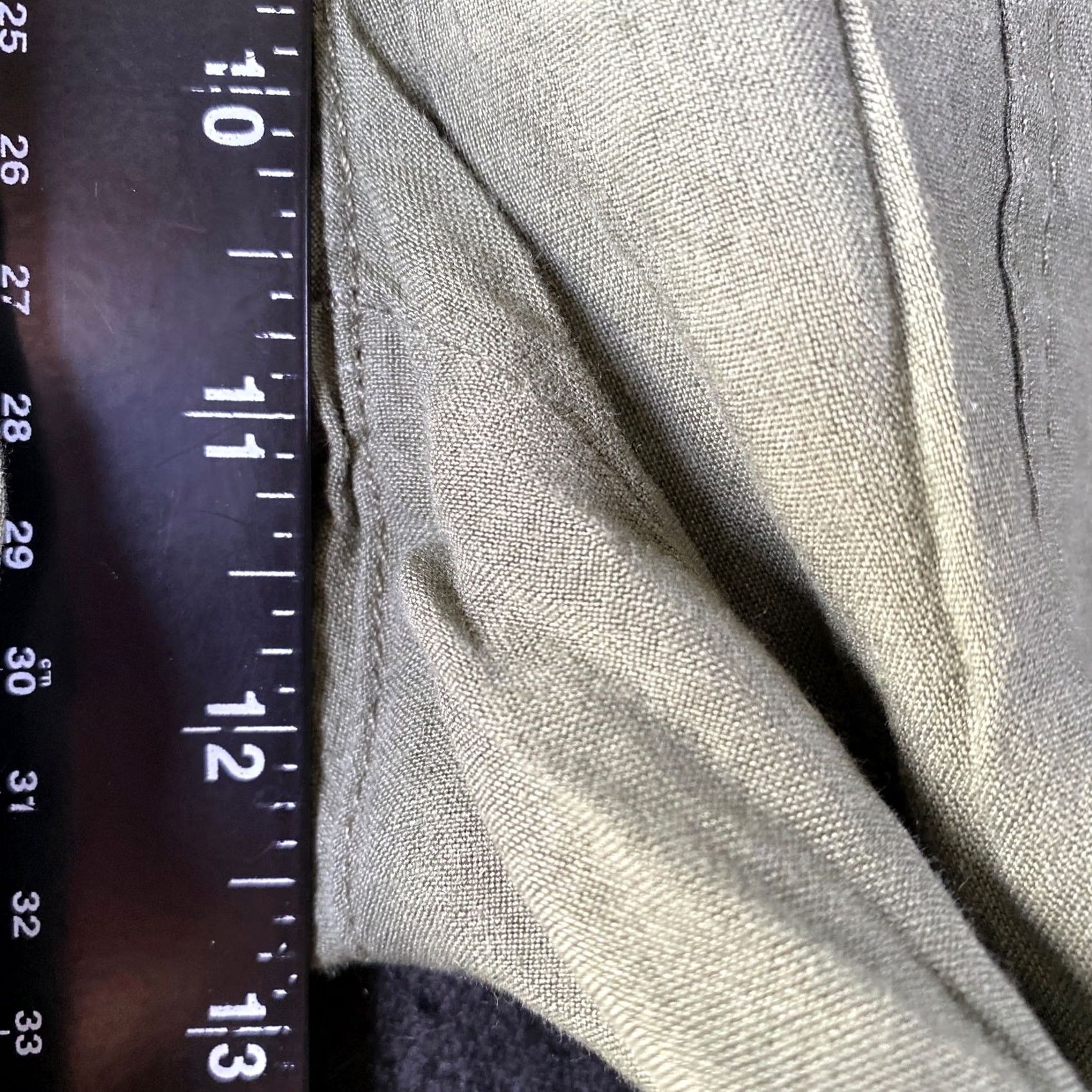 Lou & Grey Lou & Grey Womens Pants Green Jogger Drawstring Linen Capri Stretch XS Size 28" / US 6 / IT 42 - 7 Thumbnail