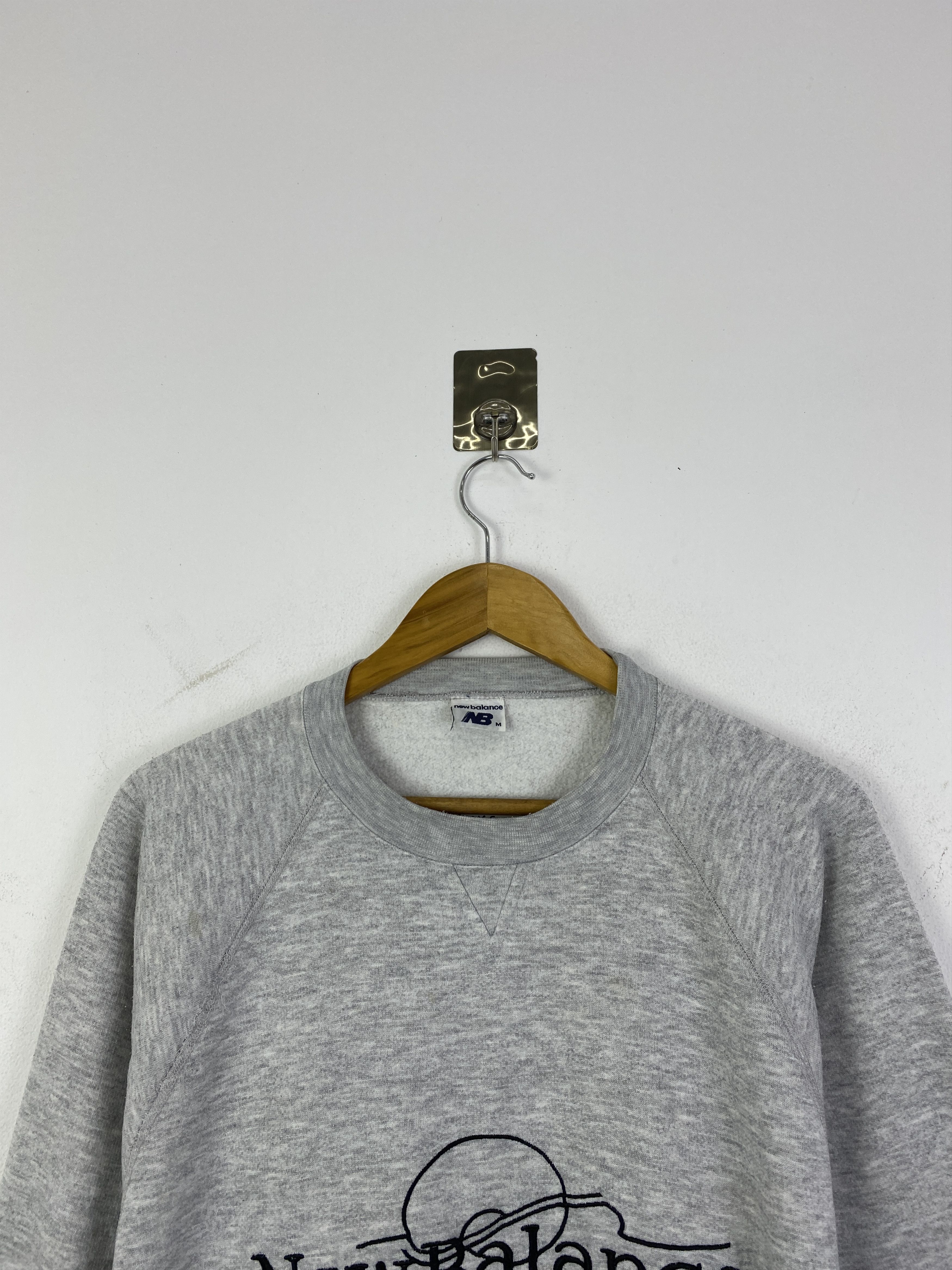 New Balance Vintage 90s New Balance USA Pullover Sweatshirt SH0165 Size US M / EU 48-50 / 2 - 2 Thumbnail