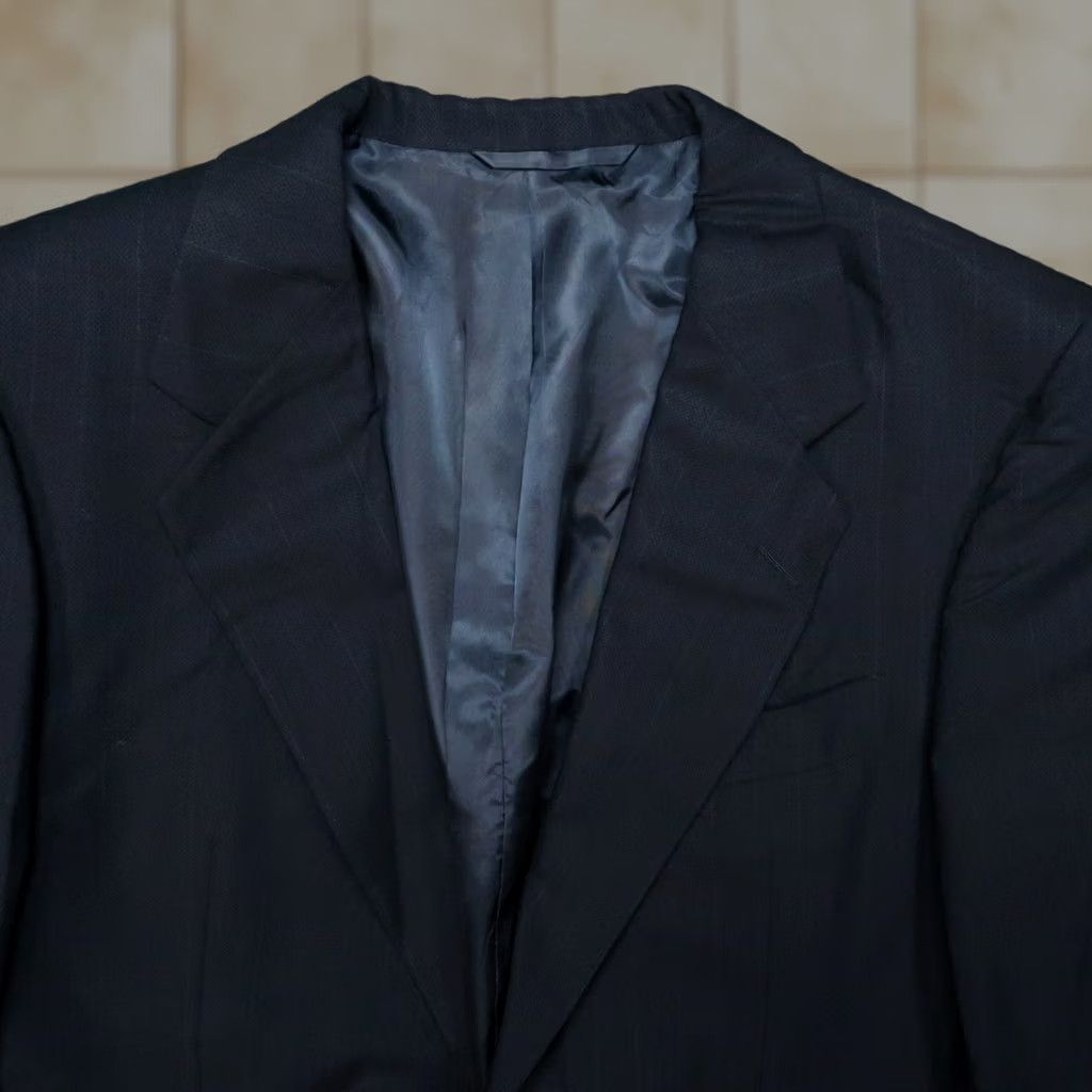 Vintage Hickey Freeman Blazer Mens 40R Blue Wool Sport Coat Union Made VTG Neiman Marcus Size 40R - 1 Thumbnail