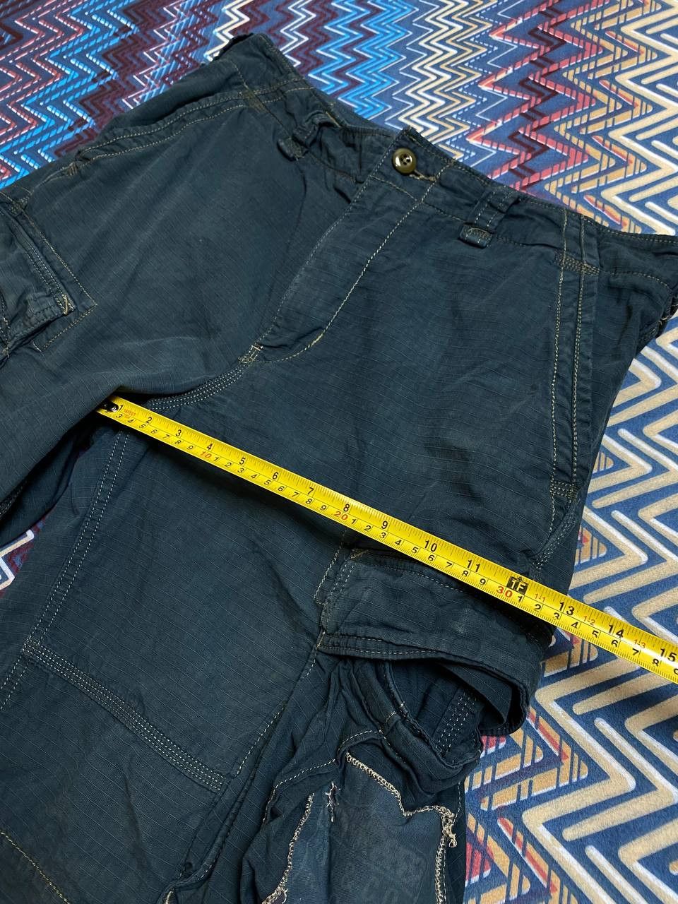 Lauren Ralph Lauren Crazy Vintage 90s Polo Ralph Lauren Tactical Cargo Shorts Size US 34 / EU 50 - 14 Thumbnail