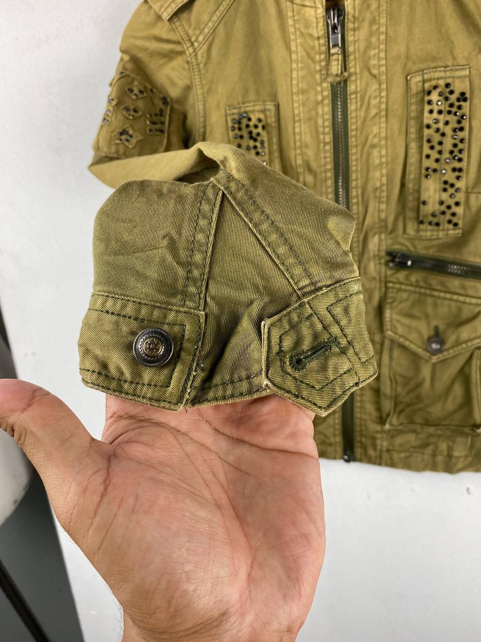 Japanese Brand zara basic bondage style jacket very nice design Size US S / EU 44-46 / 1 - 6 Thumbnail