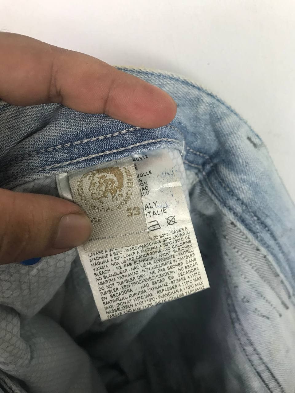 Adidas × Diesel Diesel Adidas Denim Pants Rare Items Size US 36 / EU 52 - 7 Thumbnail