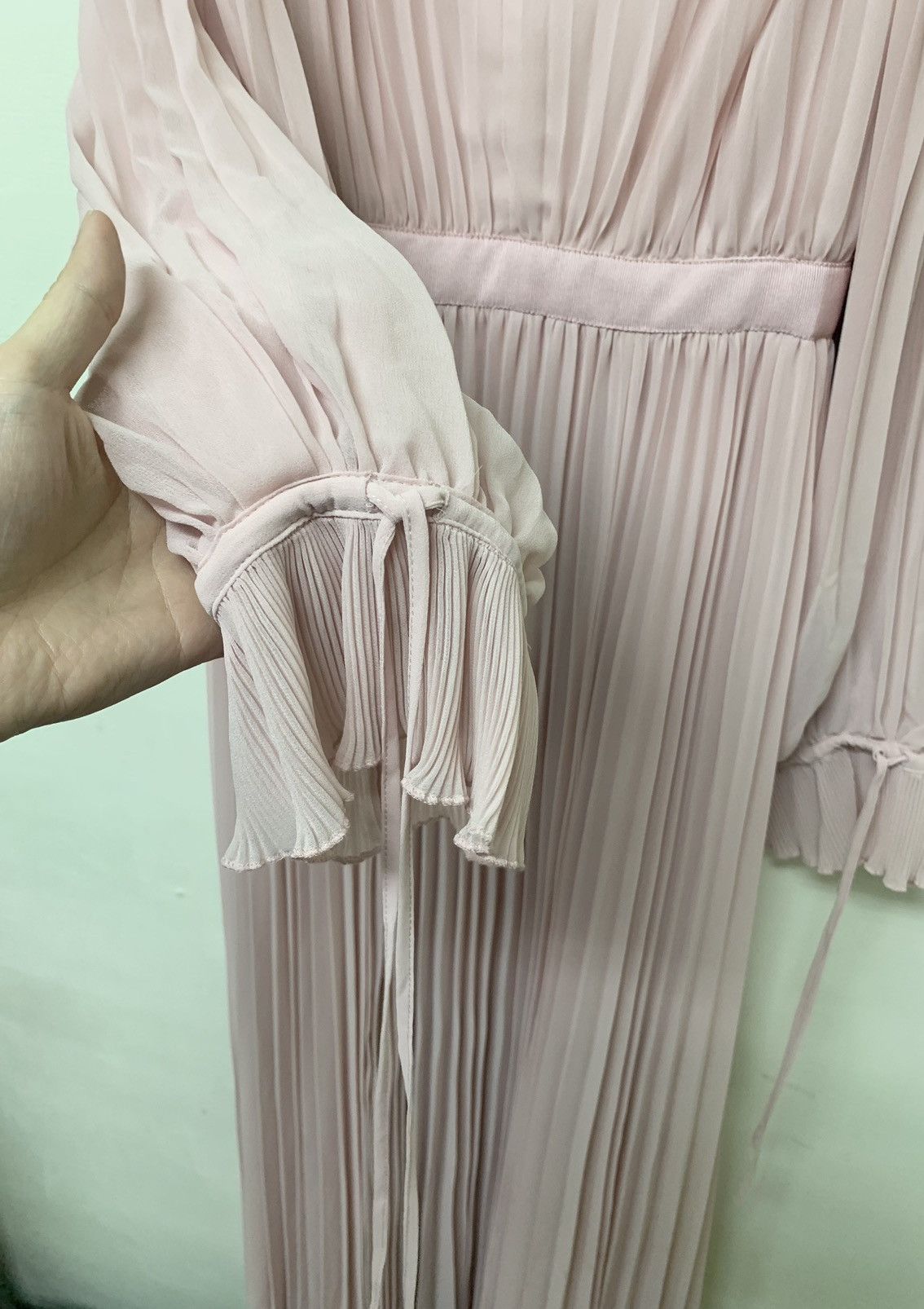 Self-Portrait Self- Portrait powder pink evening long dress Size S / US 4 / IT 40 - 8 Thumbnail