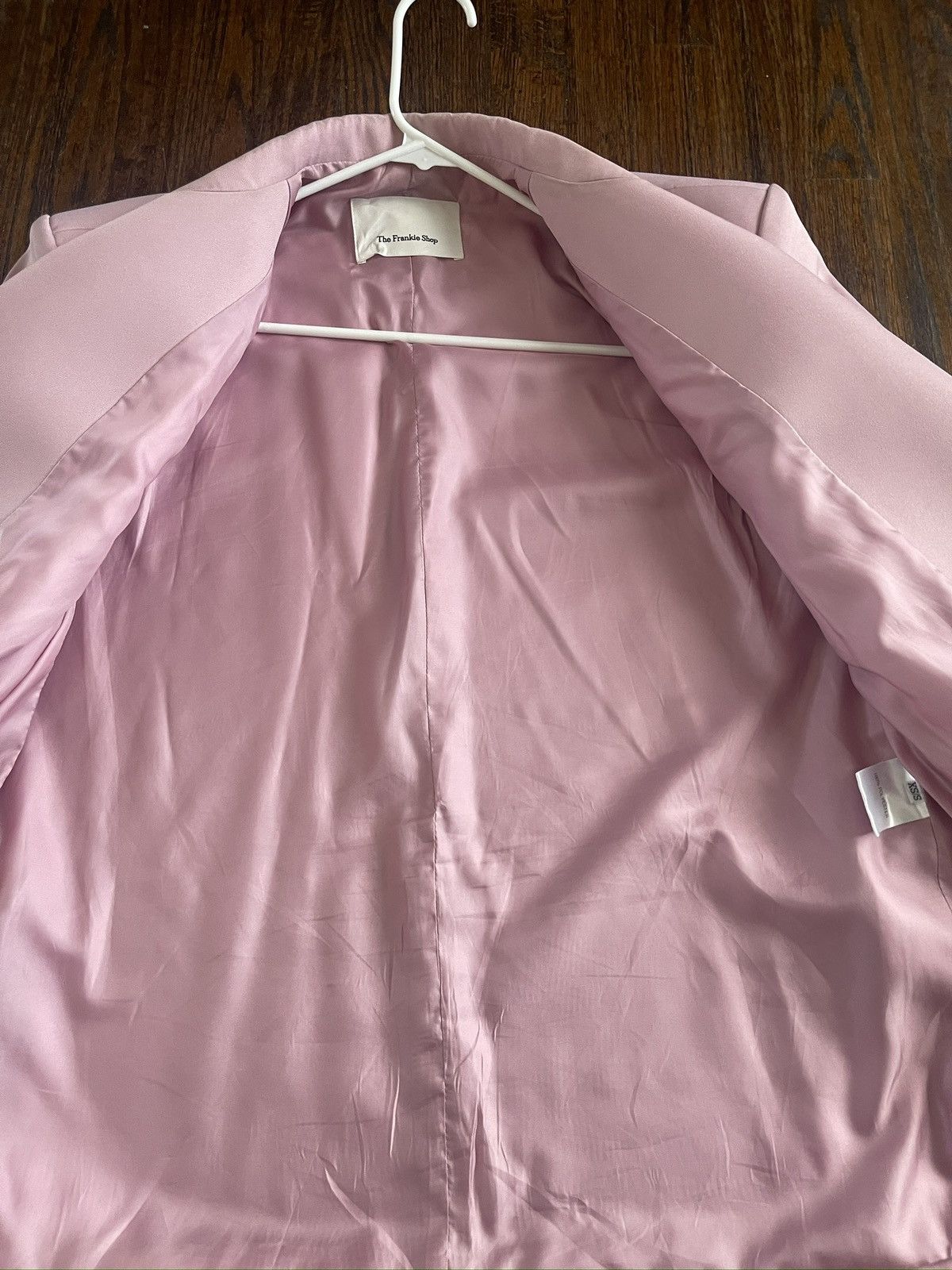 Other The Frankie Shop Men’s Pink Double Breasted Blazer Size 42R - 6 Thumbnail