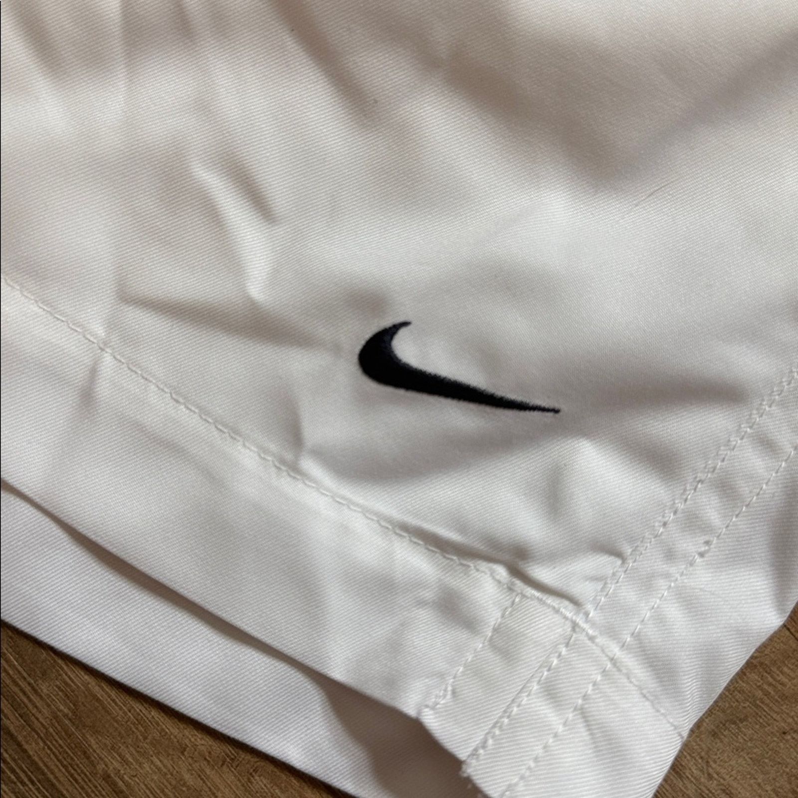 Nike 90s Nike Solo Swoosh Dri-Fit Tennis Shorts Size US 36 / EU 52 - 2 Thumbnail