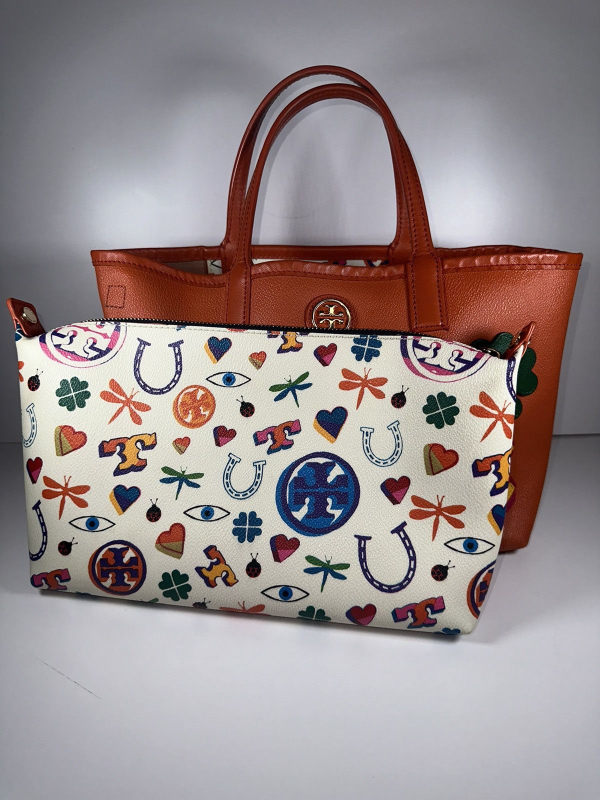 Tory Burch Tory Burch PVC leather 2way shoulder bag with lucky motif Size ONE SIZE - 5 Thumbnail