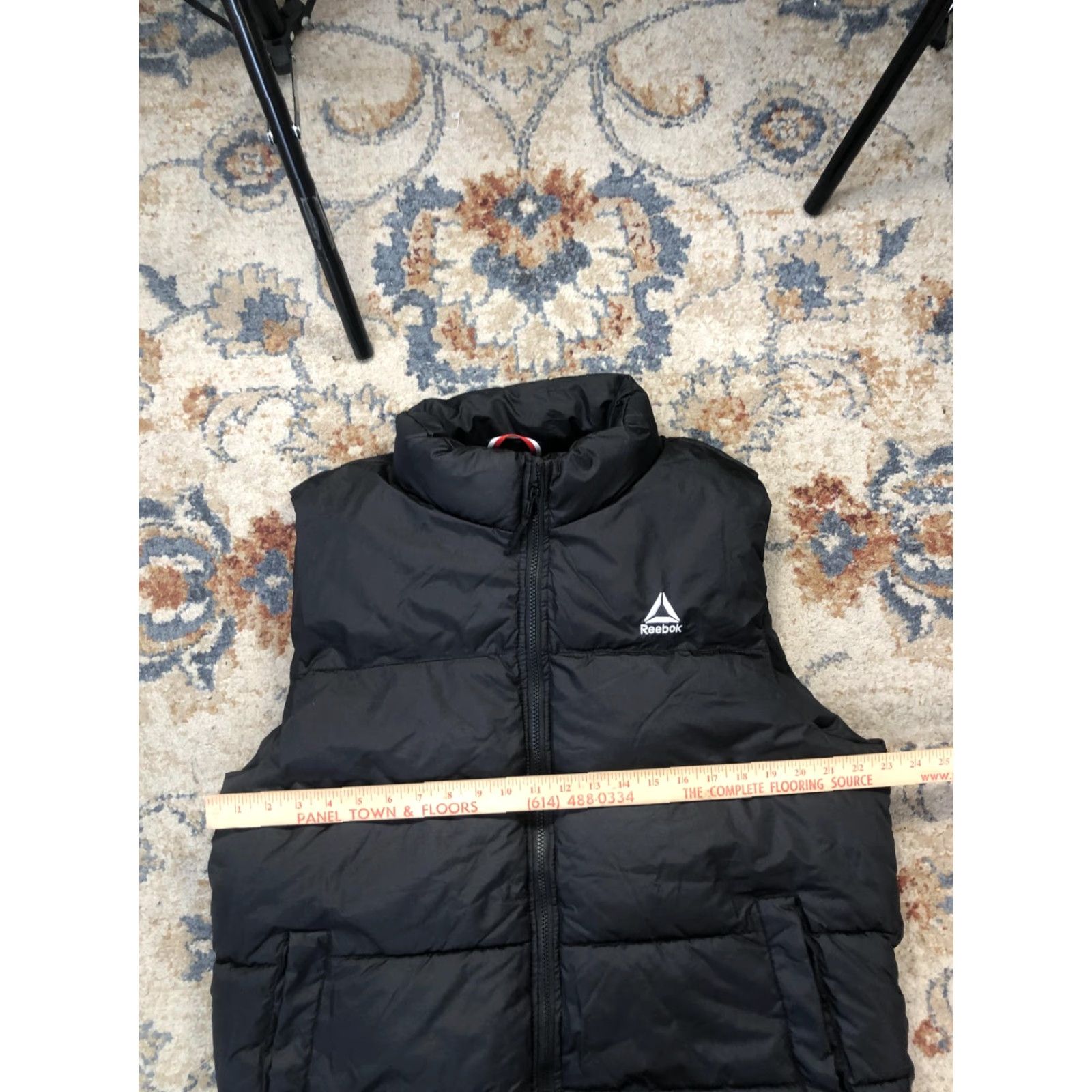 Reebok Reebok Vest Mens L Black Puffer Quilted Full Zip Sleeveless Outdoor Warm Size US L / EU 52-54 / 3 - 7 Thumbnail