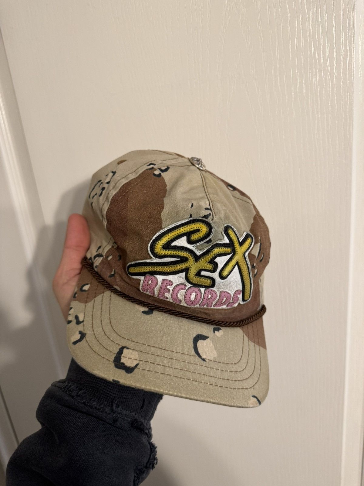 ✨ Chrome Hearts-Style Sex Records Desert Camo Baseball Cap Chrome Hearts x Matty Boy Sex Records Desert Camo 5- Panel  main image 2