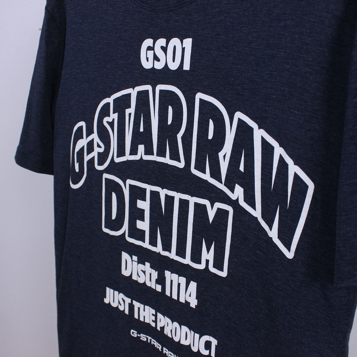 G-Star G-Star Raw Denim Short Sleeve T-Shirt Size US XL / EU 56 / 4 - 4 Thumbnail