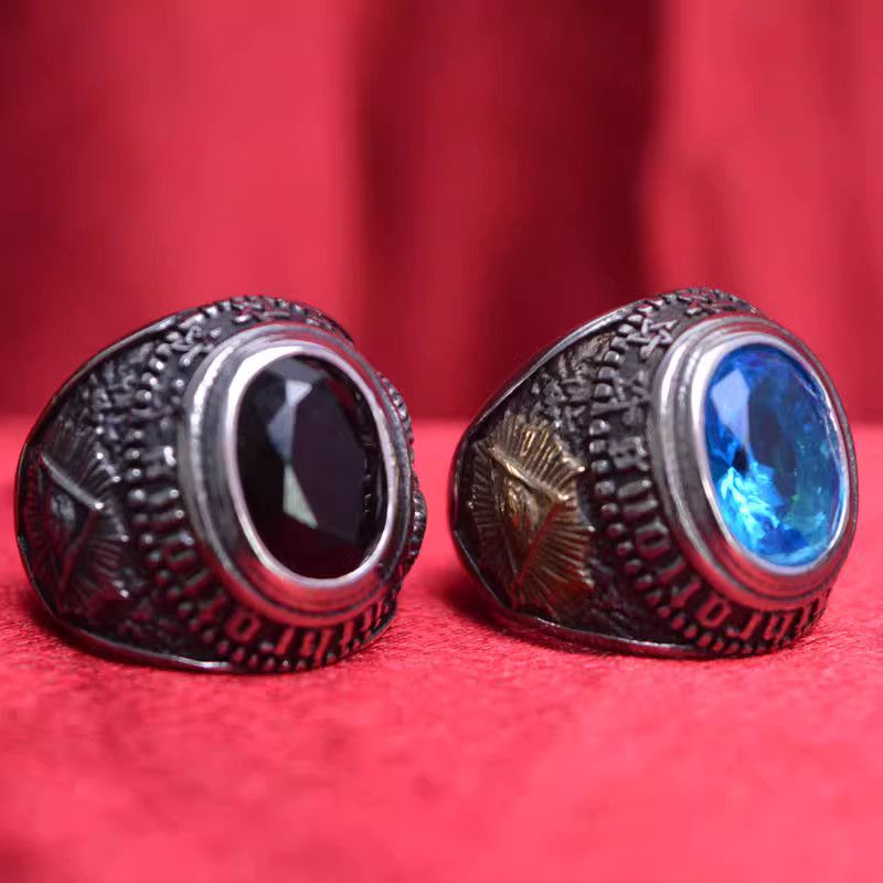 Jewelry Illuminati Jewelry Rings Open Size Chrome Ring (Size 7-13) Size ONE SIZE - 1 Thumbnail