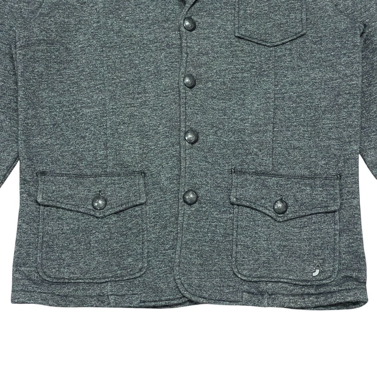 Billabong Vintage Y2k Billabong AJ Heritage Hooded Knit Blazer Jacket Size US L / EU 52-54 / 3 - 9 Thumbnail