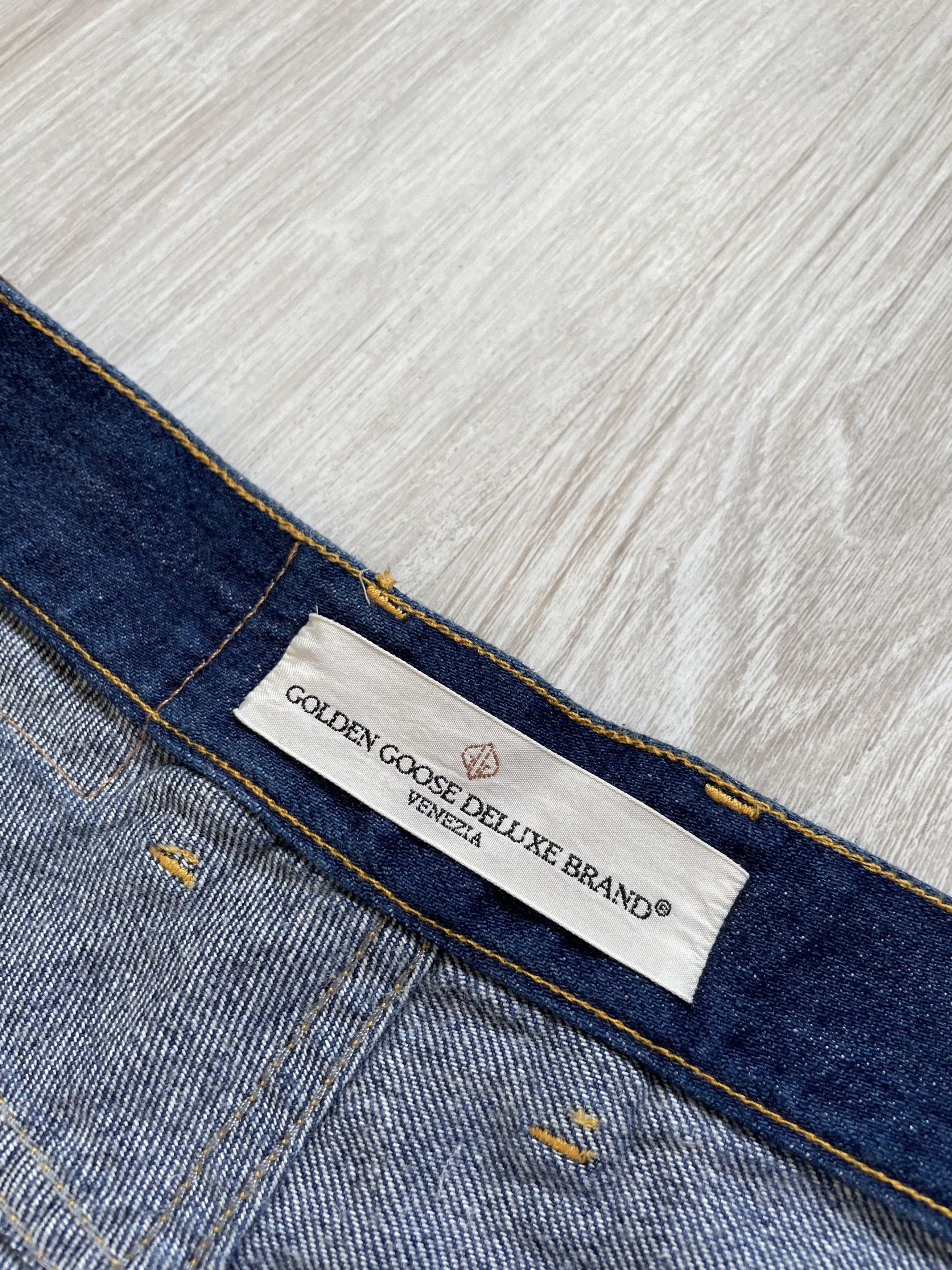Golden Goose Distressed Style Boyfriend MOM Jeans