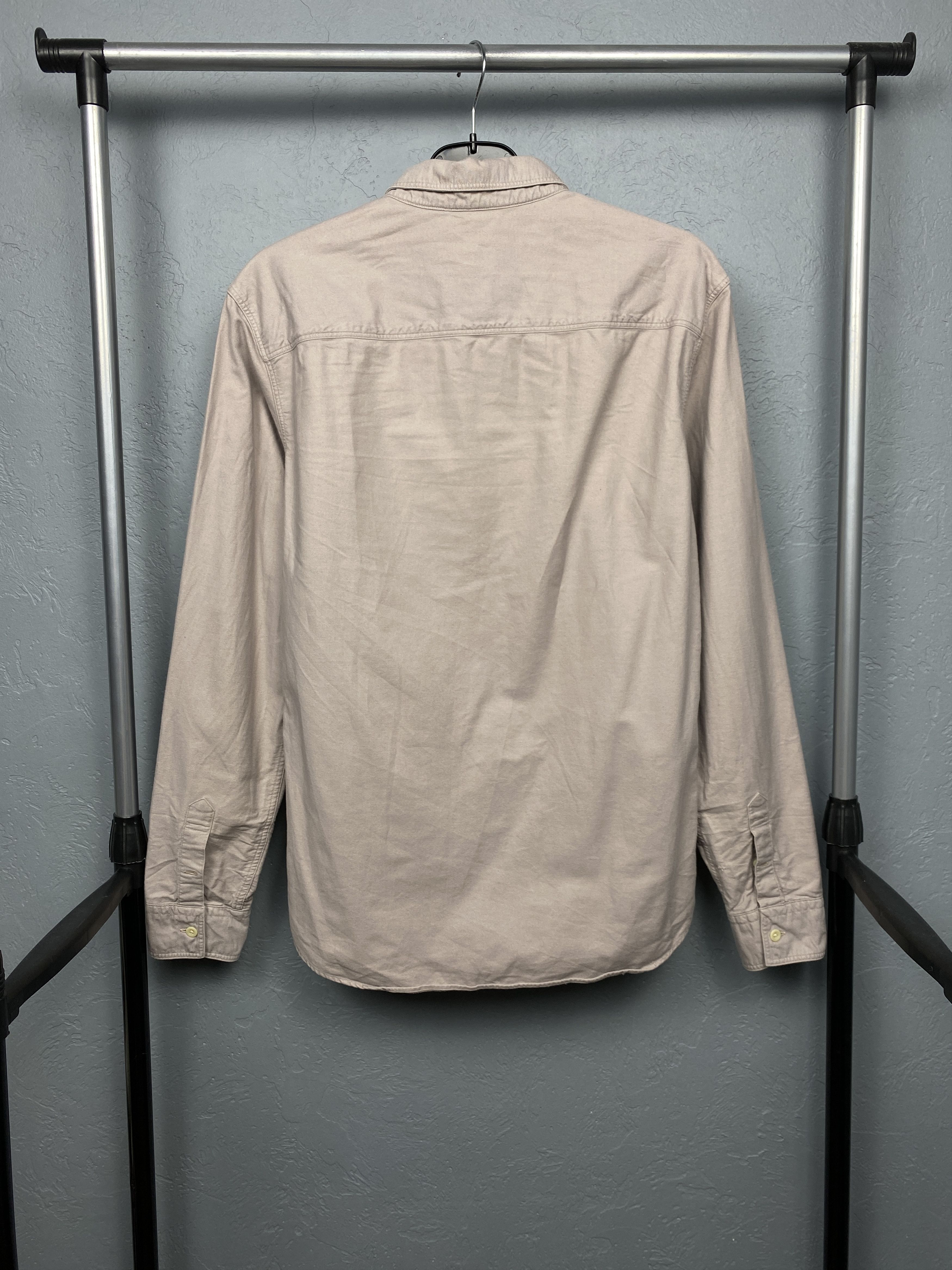Allsaints Allsaints Vintage Mens Hungtinton Long Sleeve Shirt Size US S / EU 44-46 / 1 - 6 Thumbnail