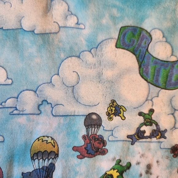 Liquid Blue Vintage 93 Grateful Dead Greg Genrich Songs To Fill The Air Size US XL / EU 56 / 4 - 10 Thumbnail