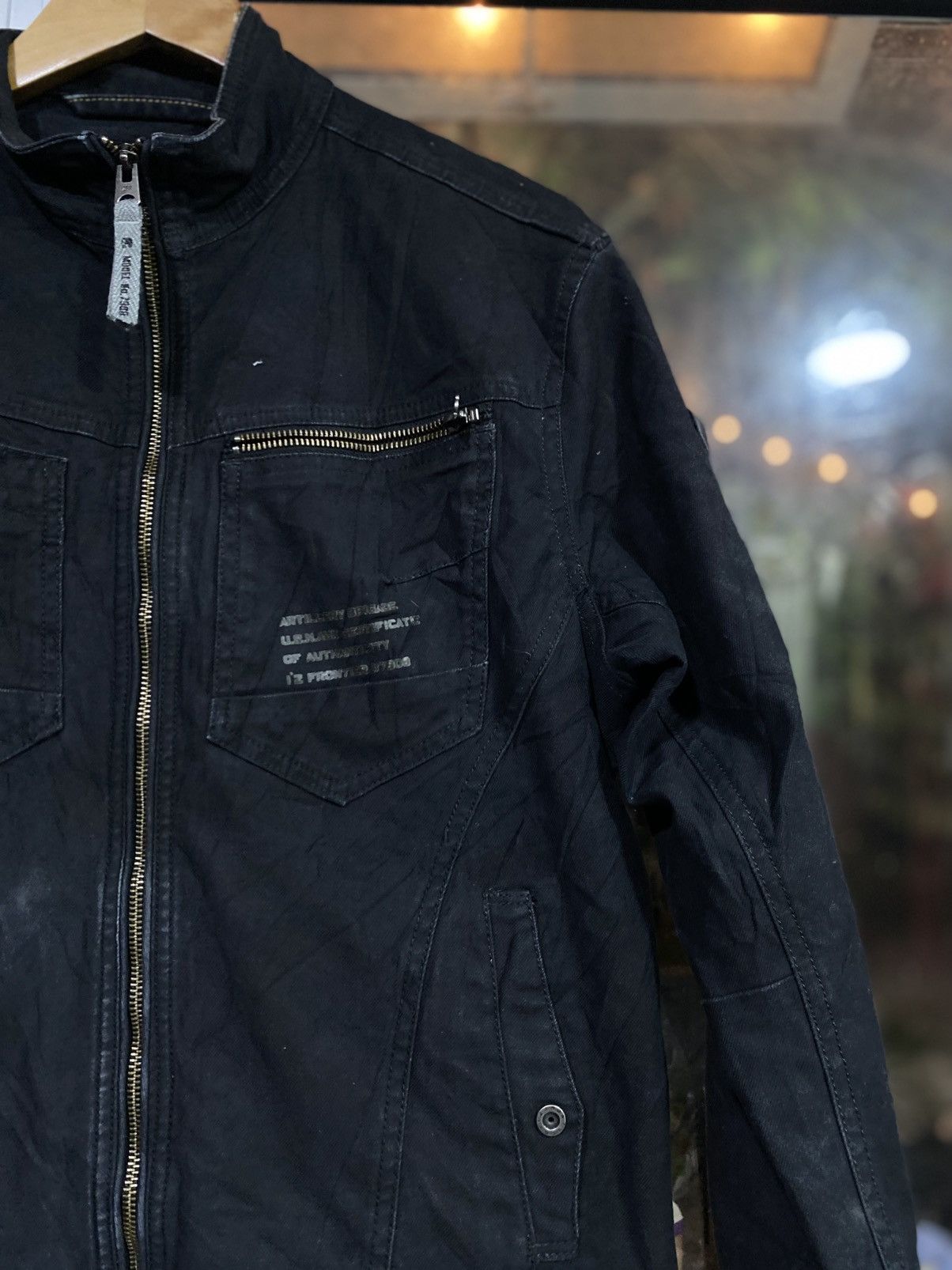 Japanese Brand I'Z Frontier Work Denim Jacket Size US M / EU 48-50 / 2 - 2 Thumbnail