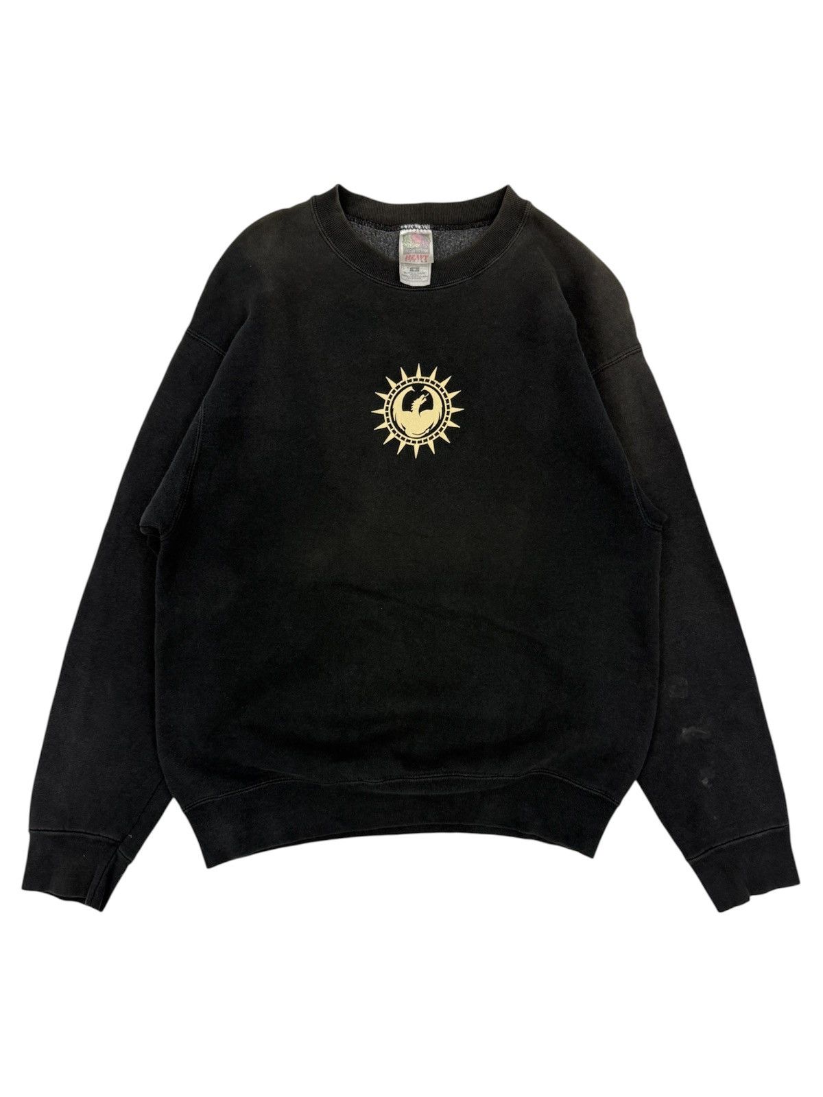 Hook-Ups Vintage 90s DRAGON Skateboard / Powell Peralta Fotl Jumper Size US M / EU 48-50 / 2 - 2 Thumbnail