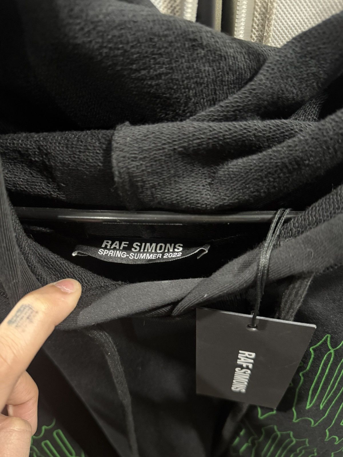 Raf Simons Grim Crawler Tour Hoodie Size US XS / EU 42 / 0 - 10 Thumbnail