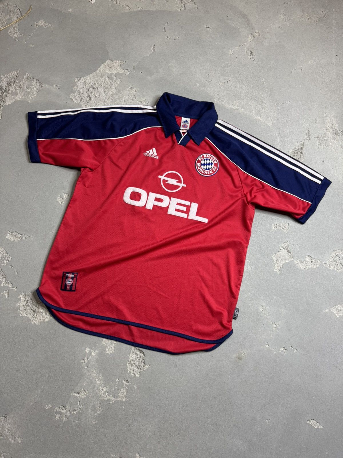 Vintage 90s Adidas Bayern Munchen Soccer Football Jersey