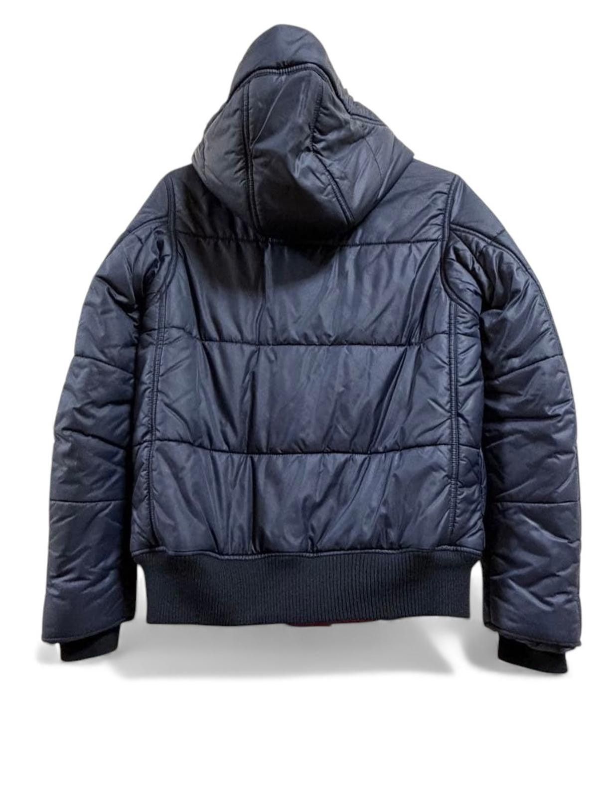 Hysteric Glamour Hysteric Glamour - Navy Blue Hooded Puffer Jacket Burgundy Size US M / EU 48-50 / 2 - 8 Thumbnail