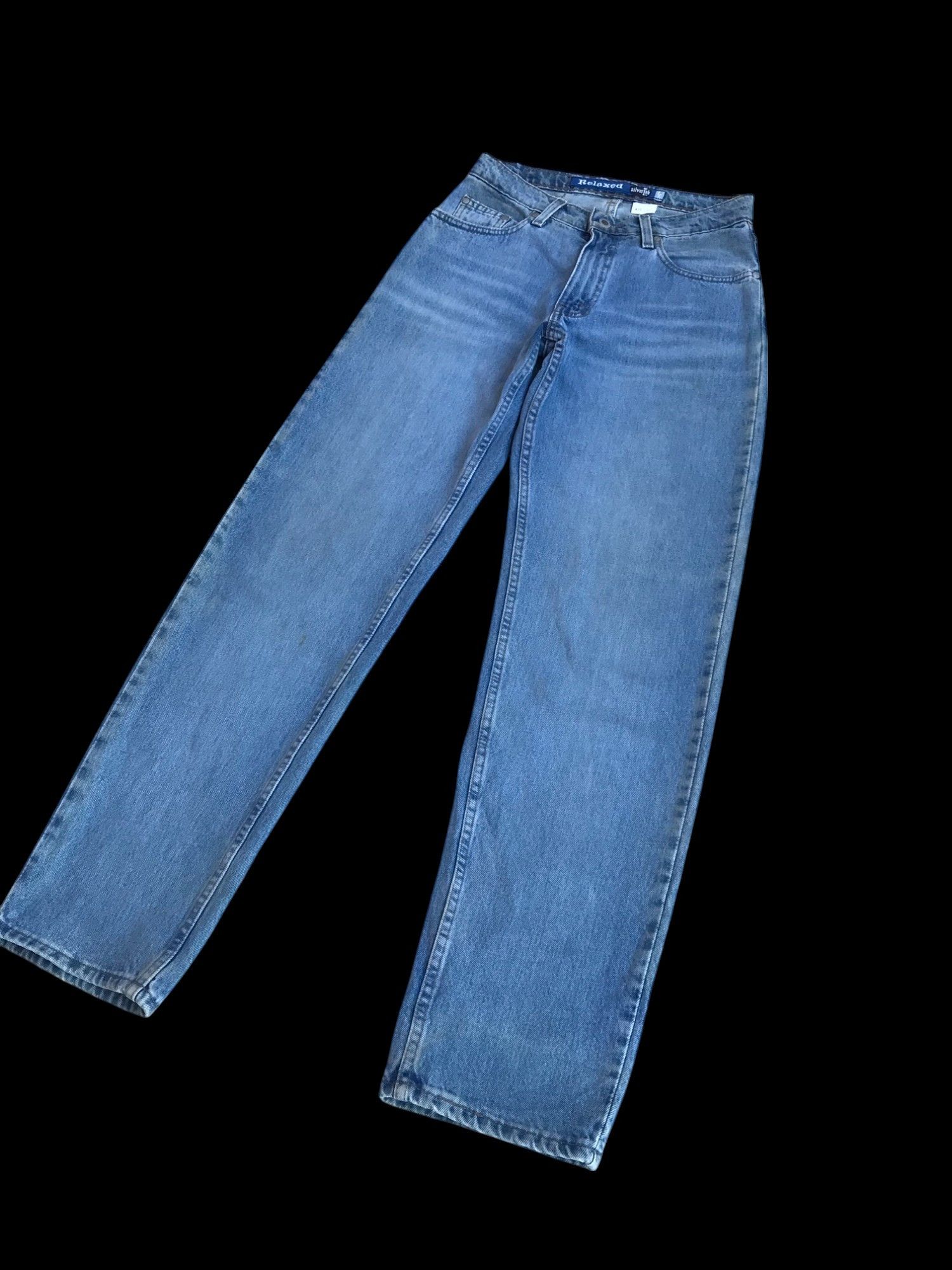 Levi's VTG LEVIS SILVERTAB 90s STONEWASH RELAXED FIT Size US 29 - 2 Thumbnail