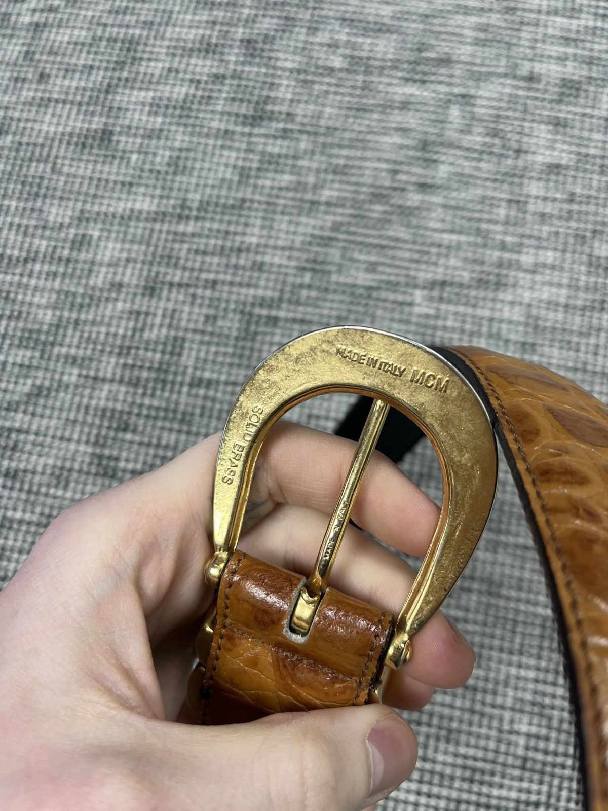 MCM rare archive MCM belt Size ONE SIZE - 3 Thumbnail