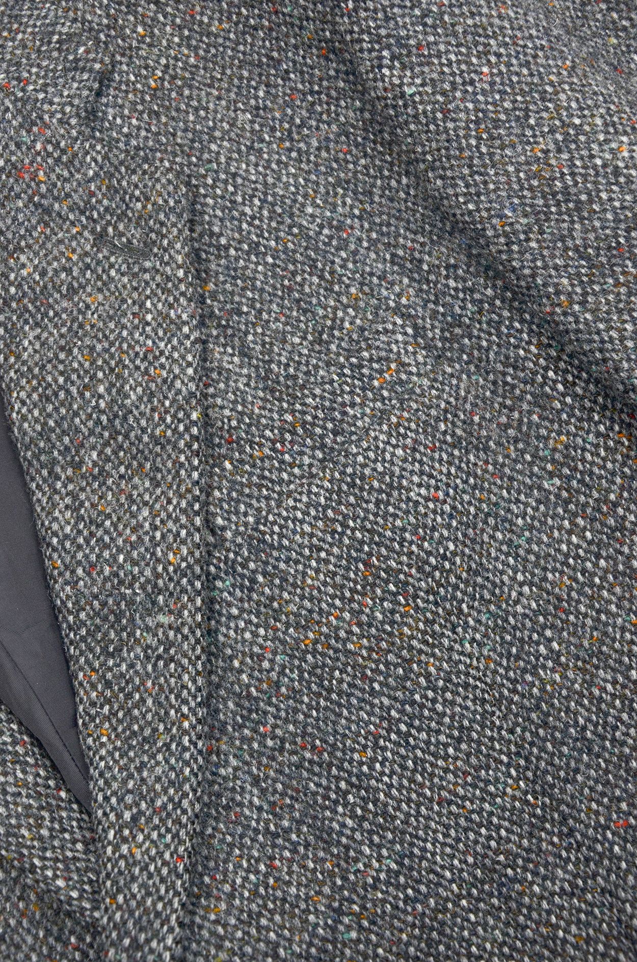 Harris Tweed Harris Tweed Grey Wool Blazer 44R UK Made Size 44R - 6 Thumbnail