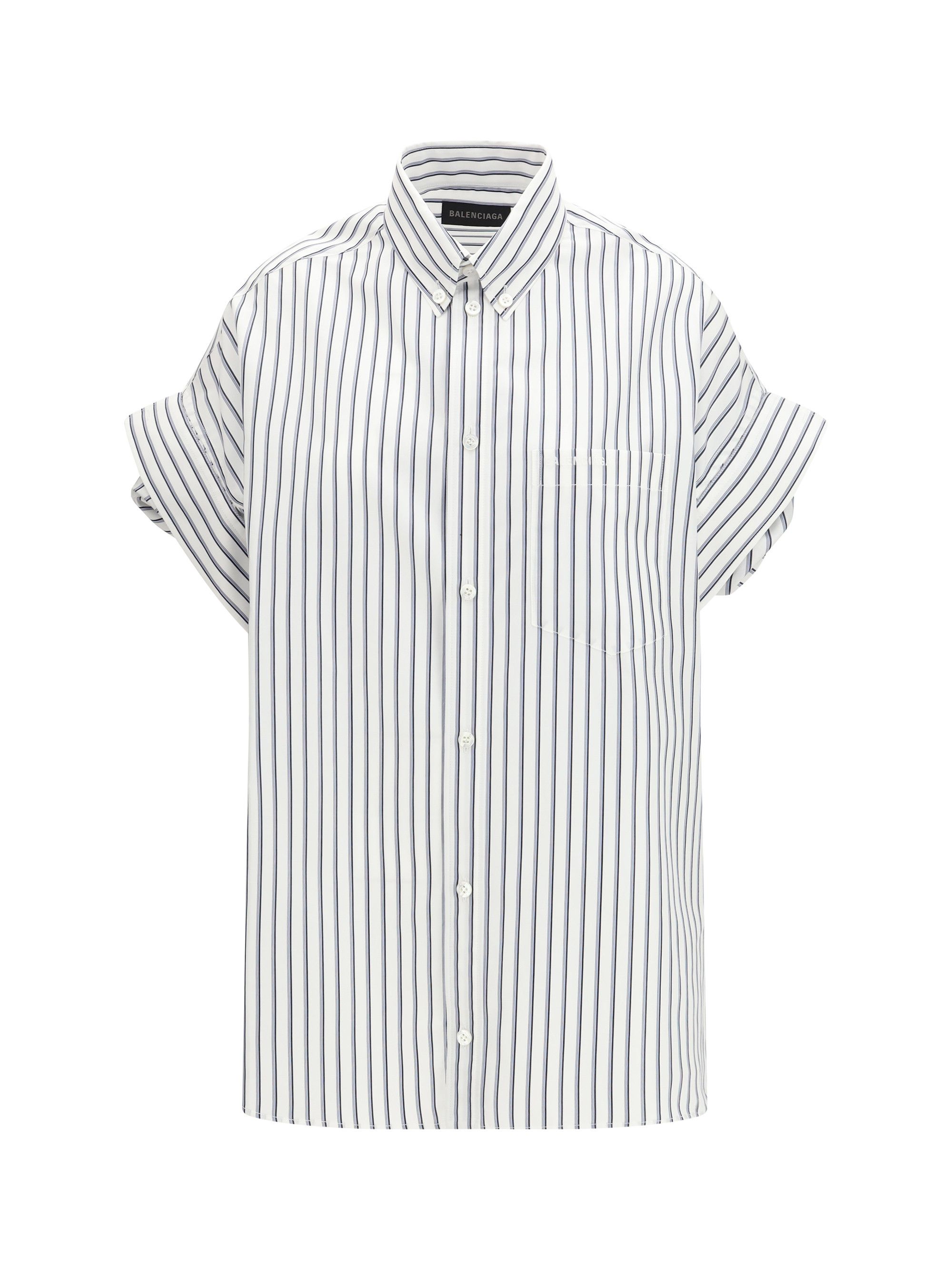 Balenciaga Cuffed sleeve Shirt Size S / US 4 / IT 40 - 1 Thumbnail