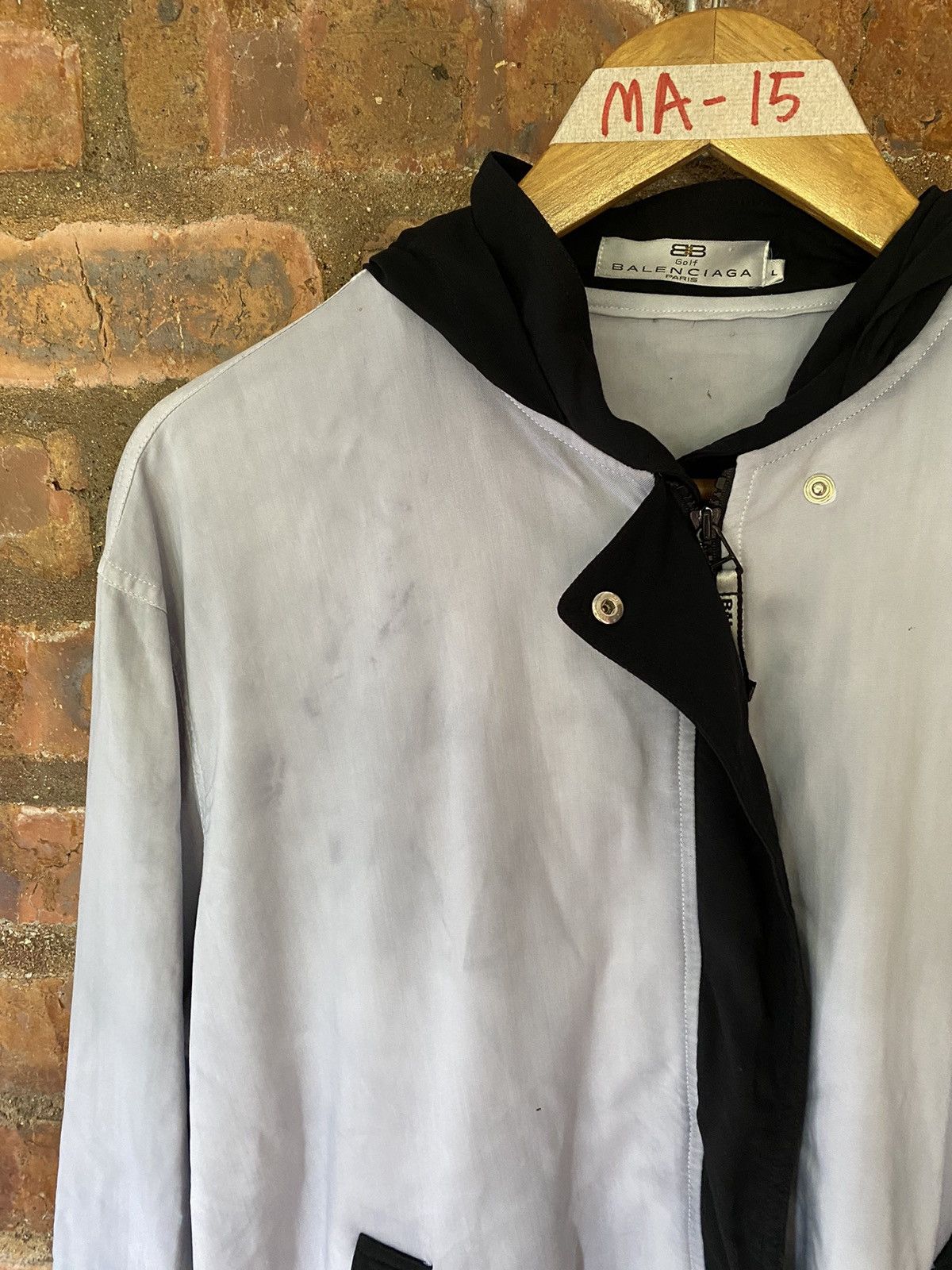 Balenciaga Vtg Light Hoodie jacket Size US M / EU 48-50 / 2 - 5 Thumbnail