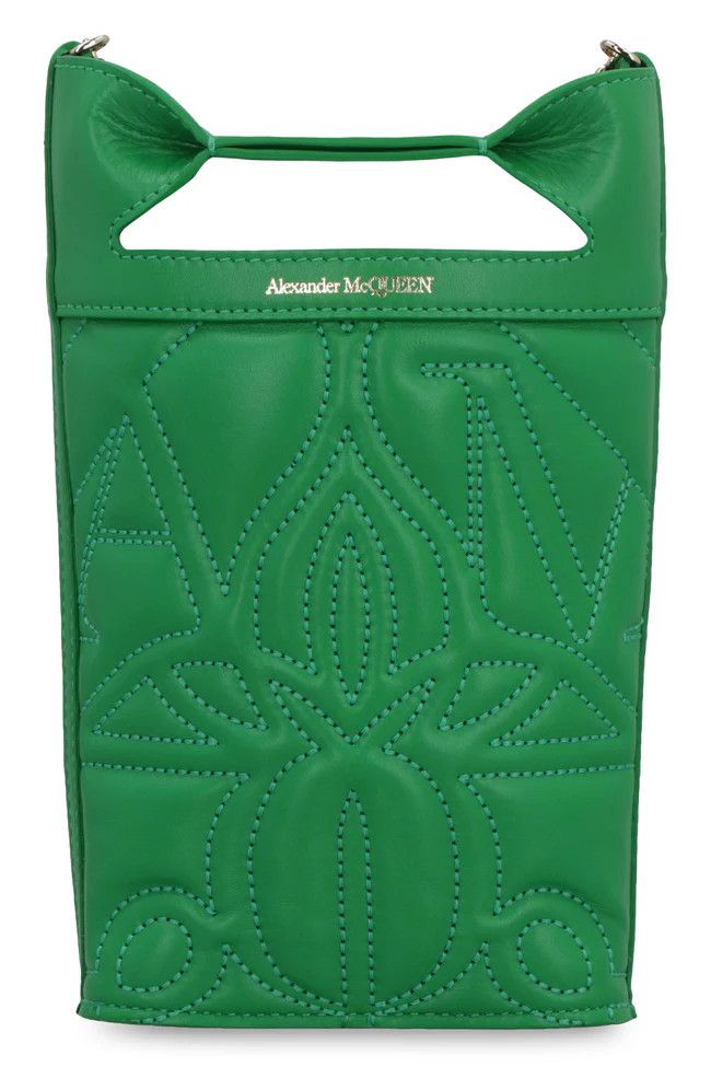 Alexander McQueen o1y0325 Size: OS / Cross-Body Bag in Green Size ONE SIZE - 1 Thumbnail