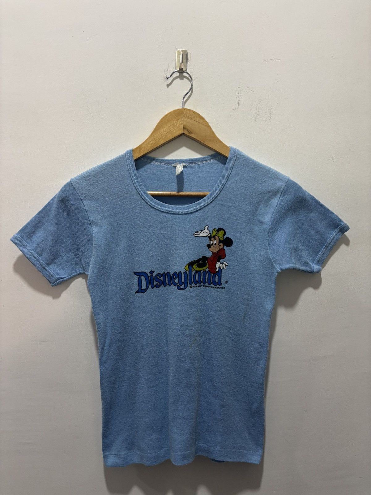 Disney Vintage 70’s Disneyland Tshirt Size S / US 4 / IT 40 - 1 Thumbnail