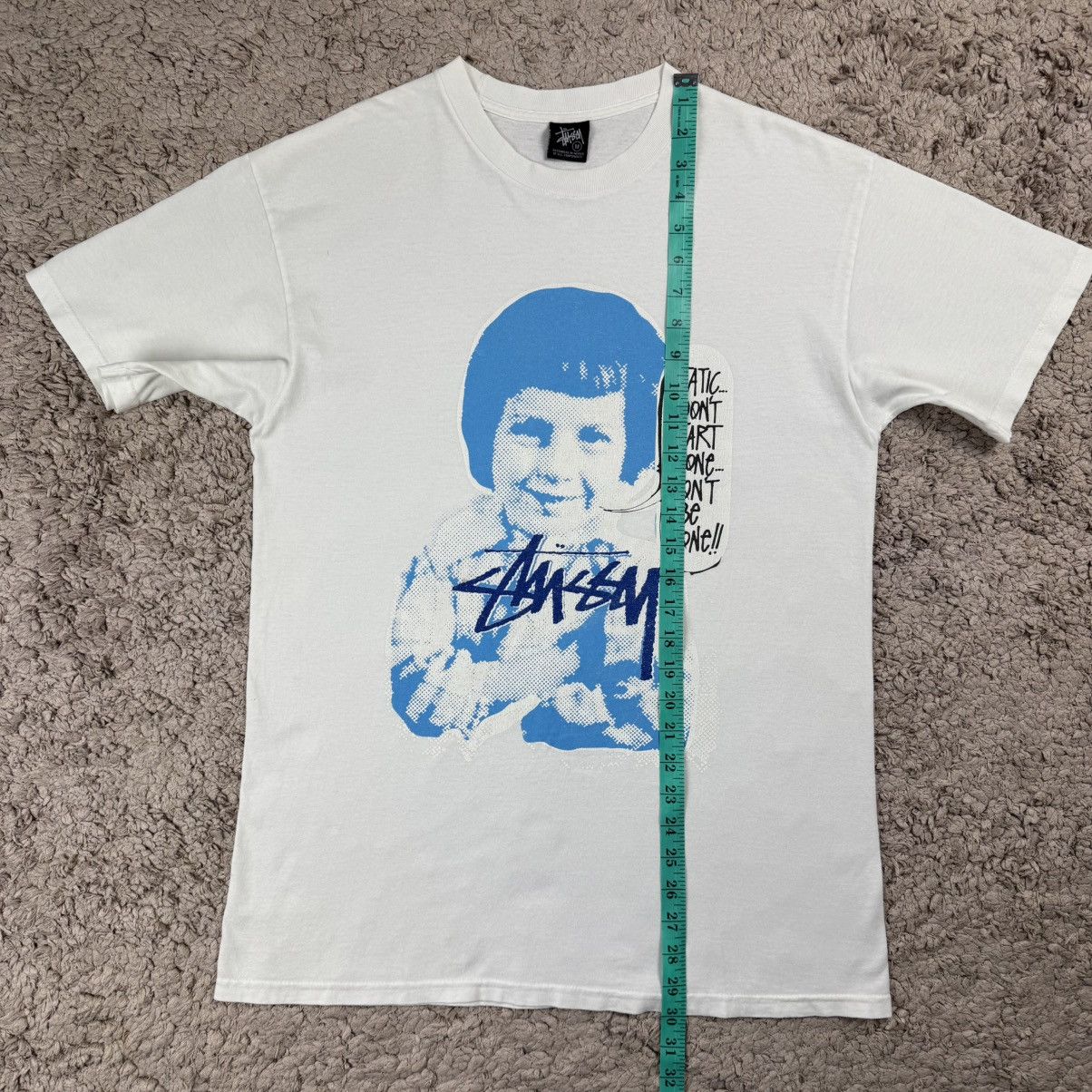 Stussy Vintage Stussy Static Child Photo T-shirt Size US M / EU 48-50 / 2 - 16 Thumbnail