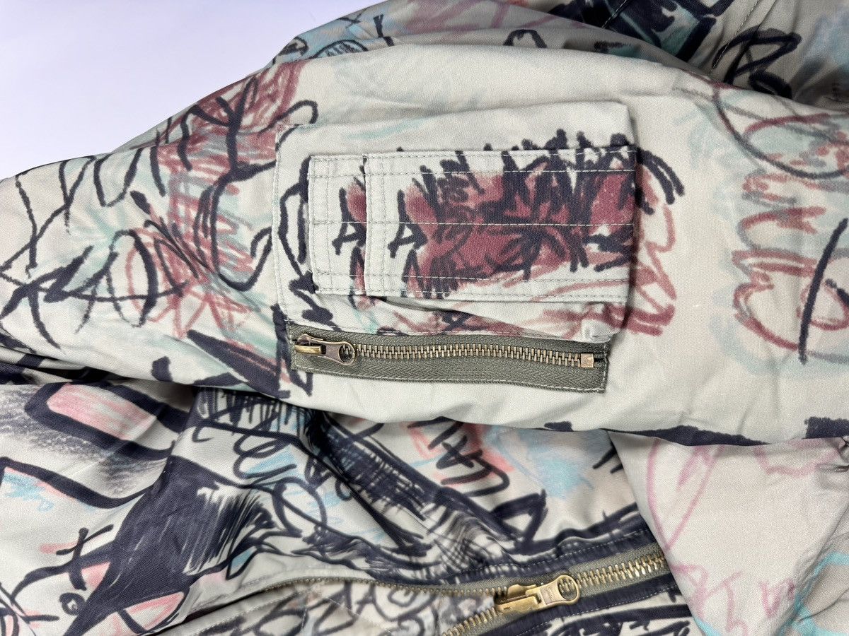 Mowalola NEW YORK GRAFFITI OVERSIZED REVERSIBLE JACKET Size US XL / EU 56 / 4 - 8 Thumbnail