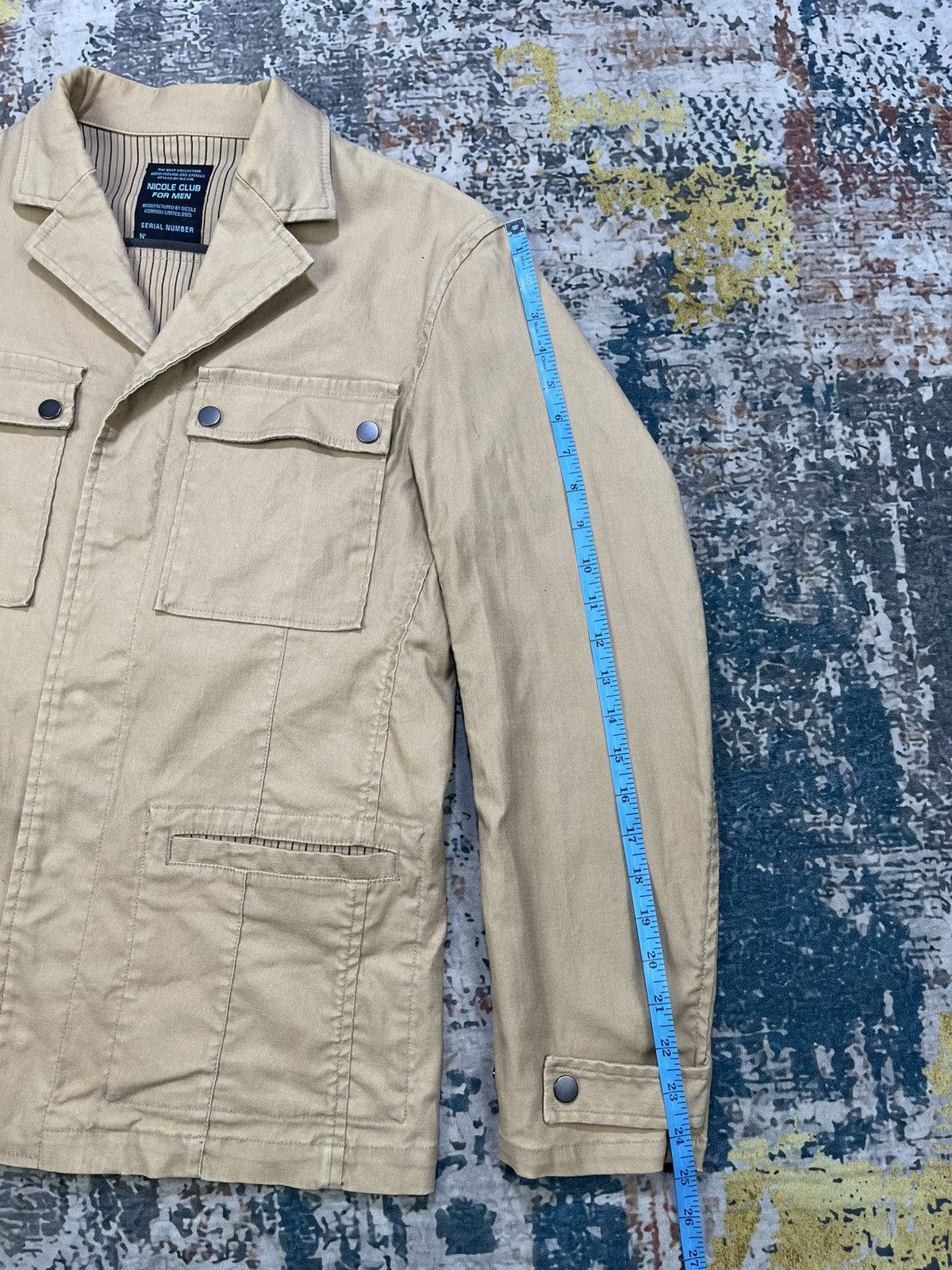 Nicole Club Nicole Club For Men Utility Safari Field Jacket Size US S / EU 44-46 / 1 - 11 Thumbnail