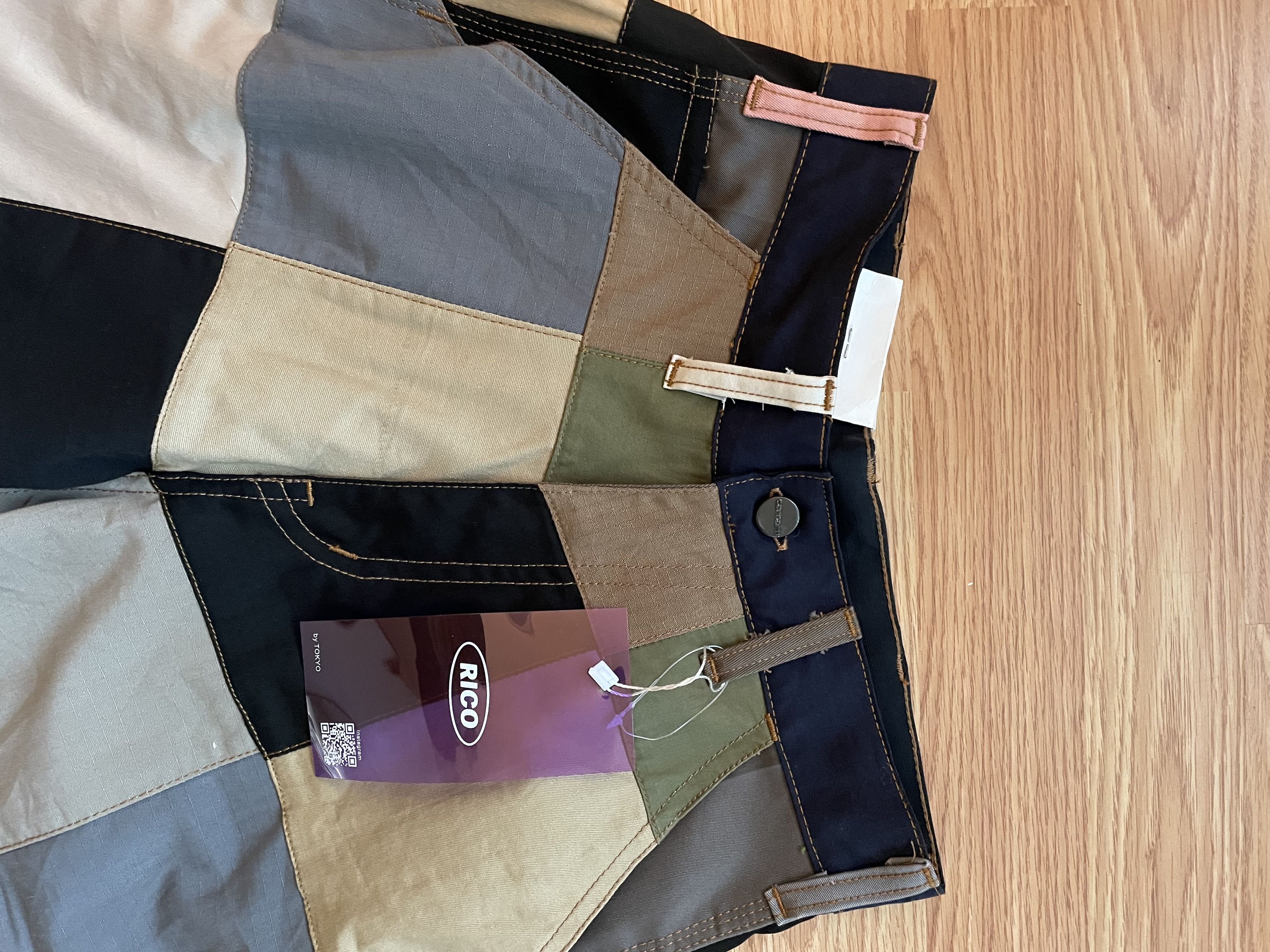 Carhartt NWT handmade patchwork pants Size 26" / US 2 / IT 38 - 4 Thumbnail