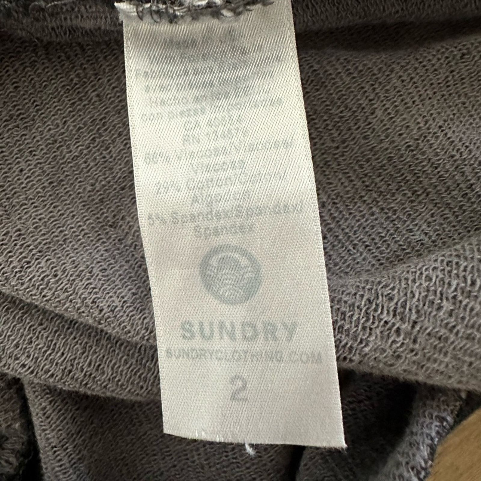 Sundry Sundry Soft Camo Stripe Sleeve Hoodie - size 2 Size M / US 6-8 / IT 42-44 - 10 Thumbnail